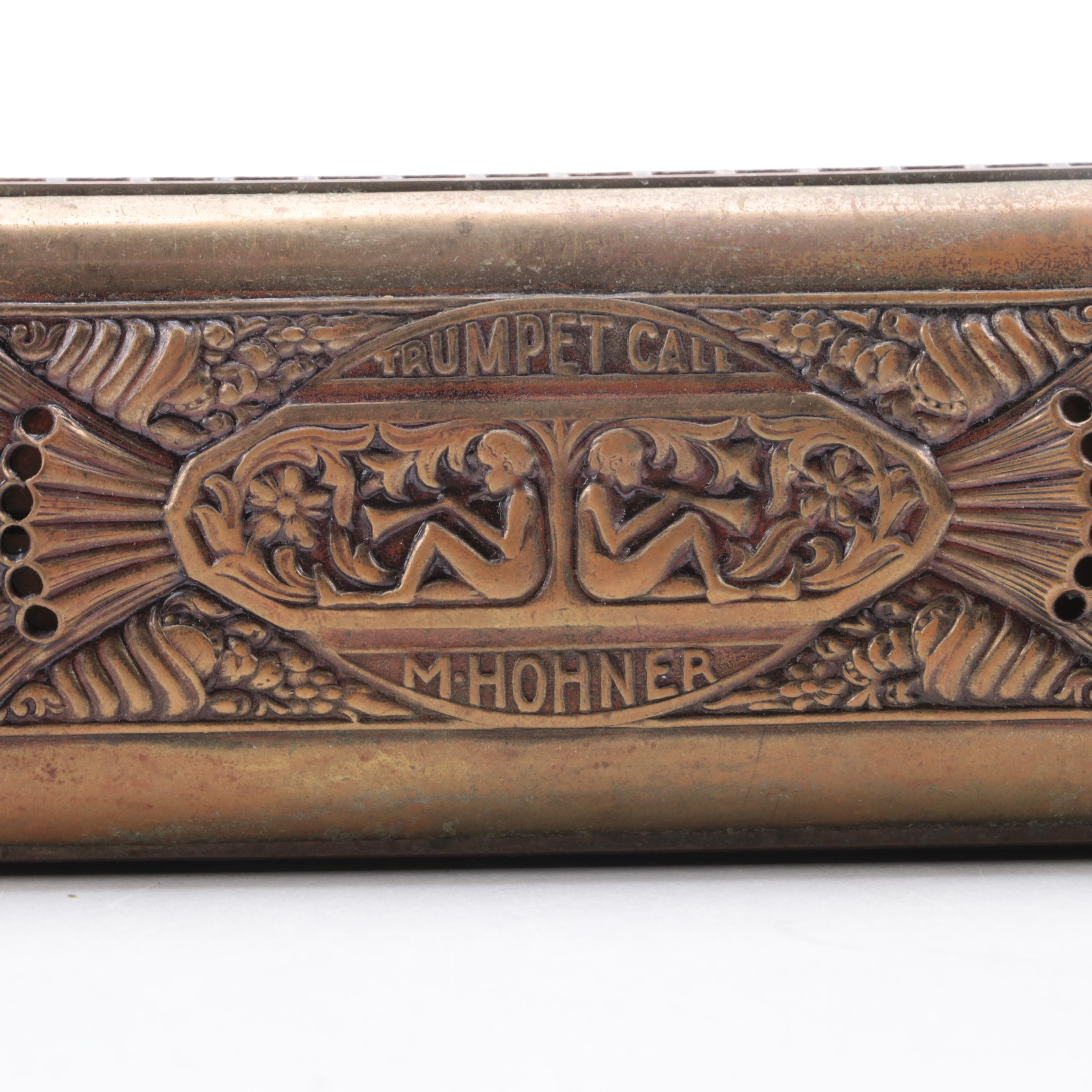 M. Hohner Trumpet Call Harmonica, circa 1931