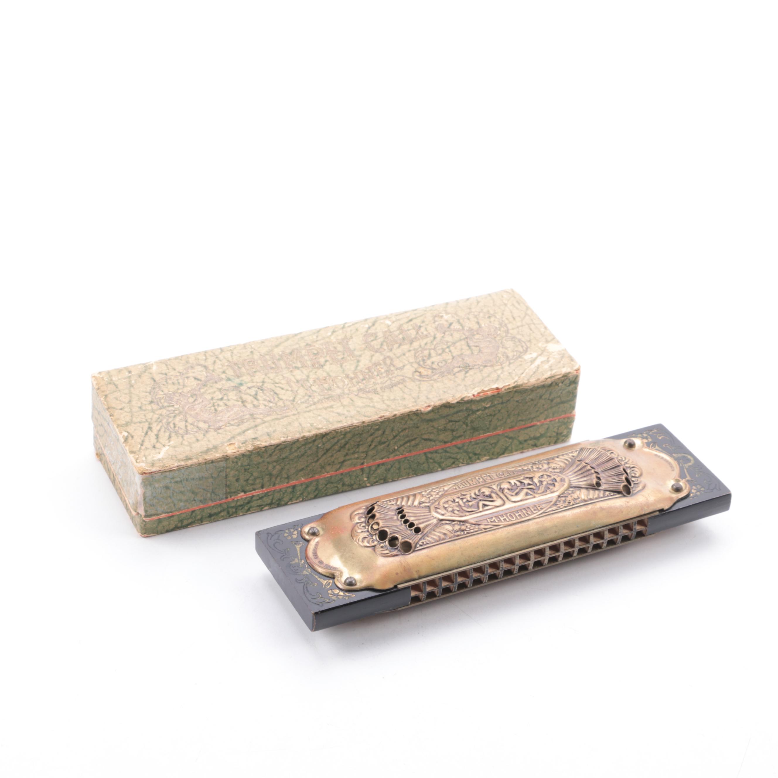 M. Hohner Trumpet Call Harmonica, circa 1931