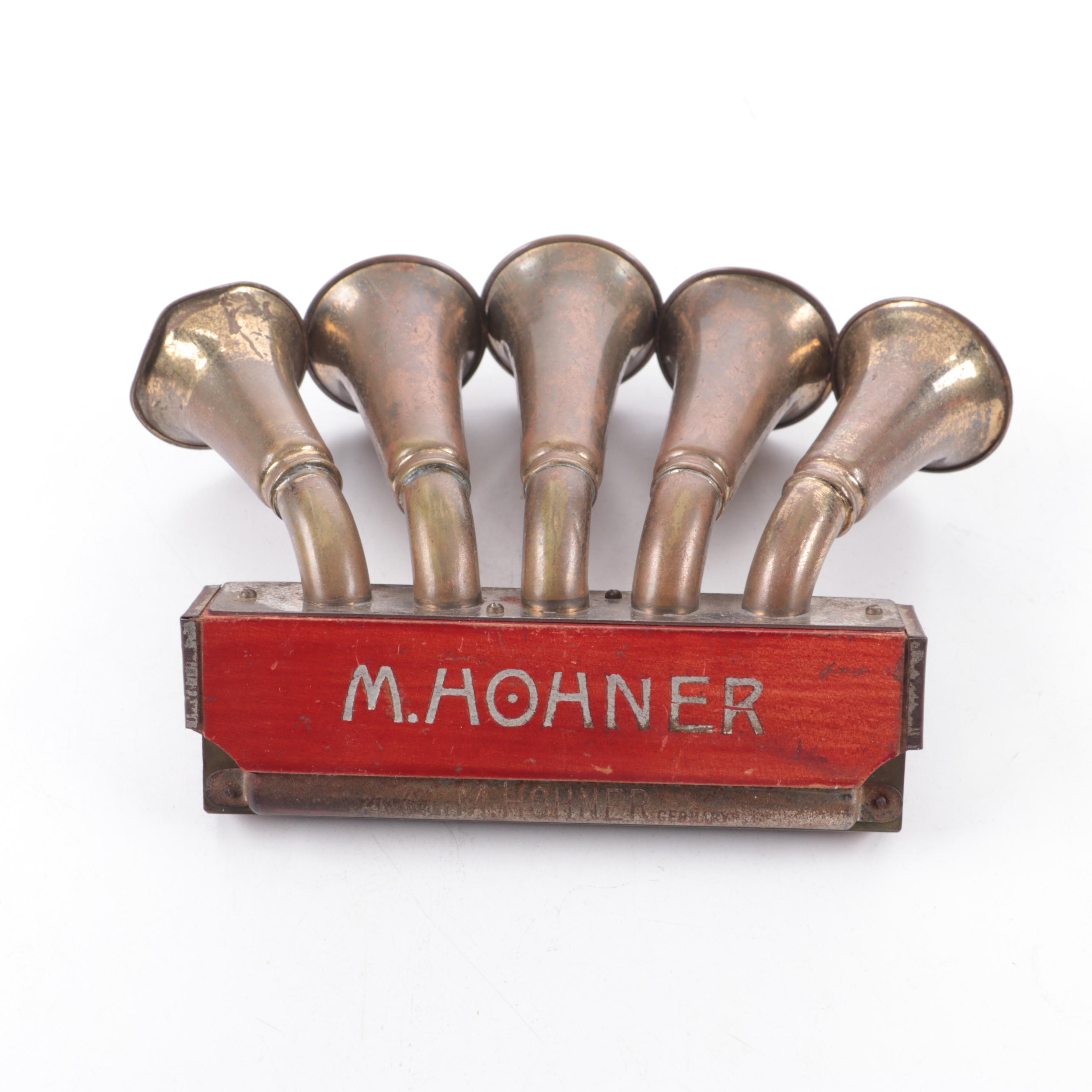 M. Hohner "The Trumpet Call" Harmonica, circa 1915