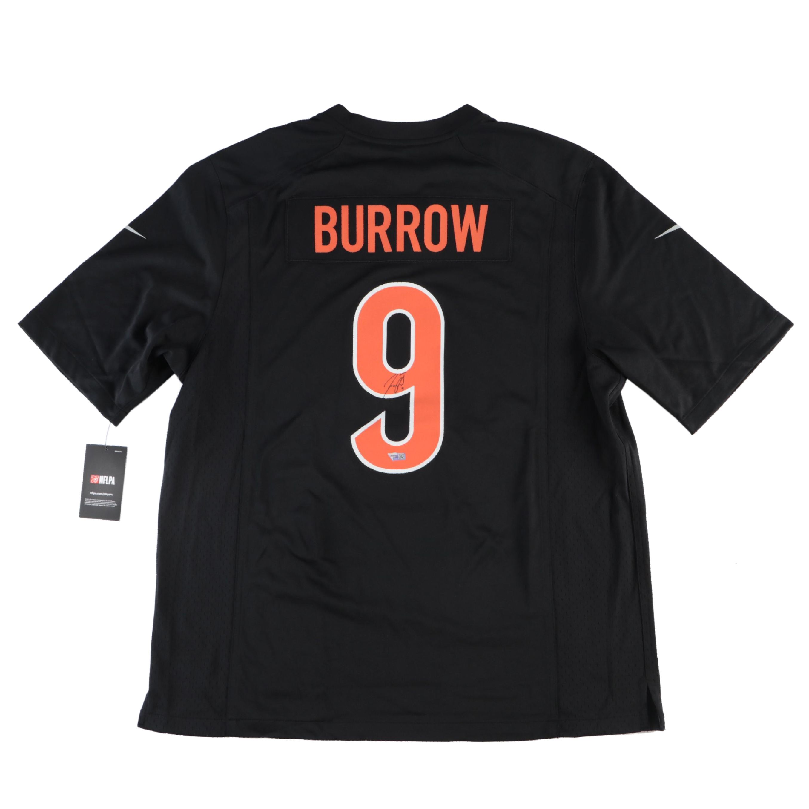Joe Burrow Signed Nike Cincinnati Bengals Jersey with Super Bowl LVI Patch