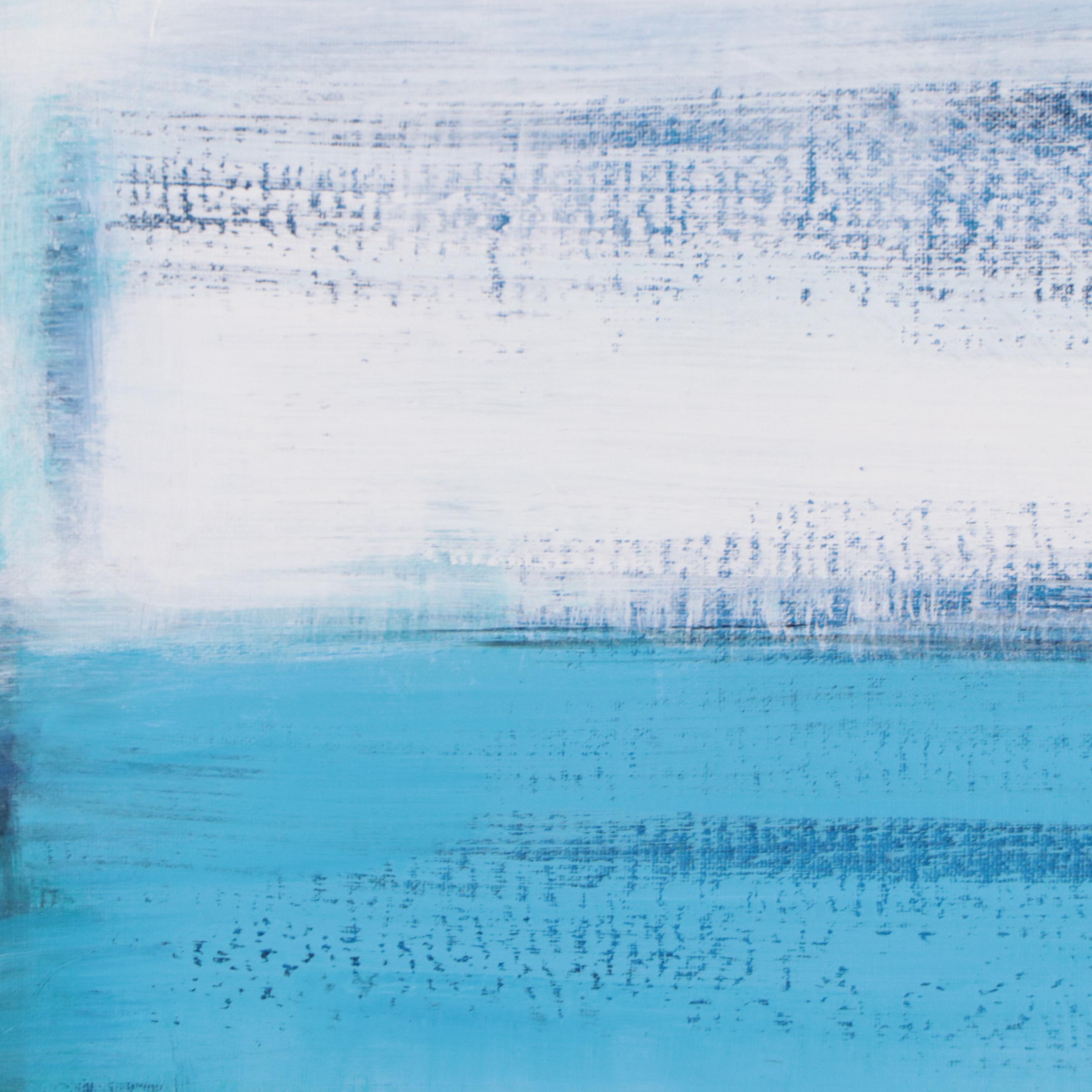Deborah Bigeleisen Acrylic Painting "Rothko Blue," 2022