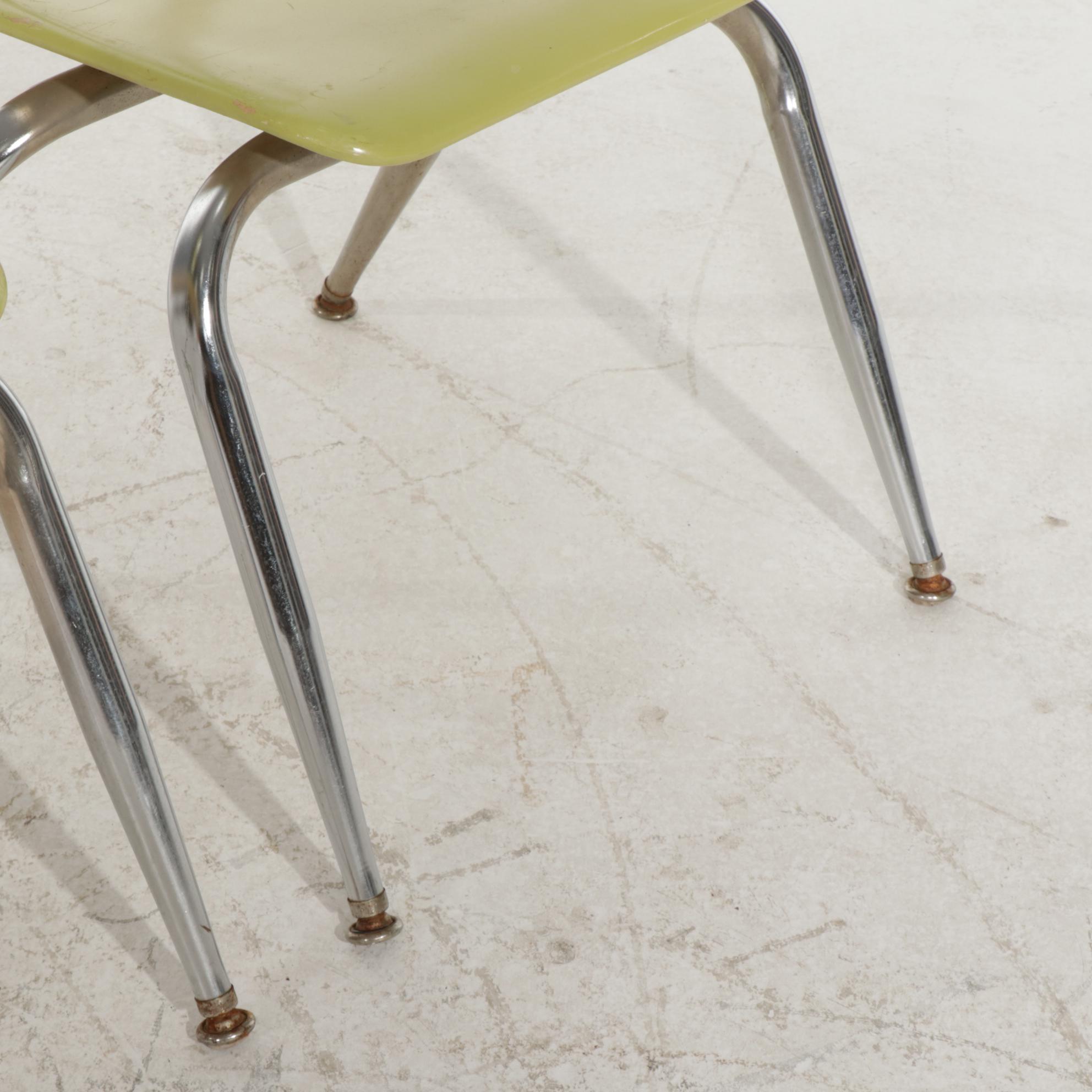 Herman Miller, Virco Martest and Melsur Mid Century Modern Institutional Chairs