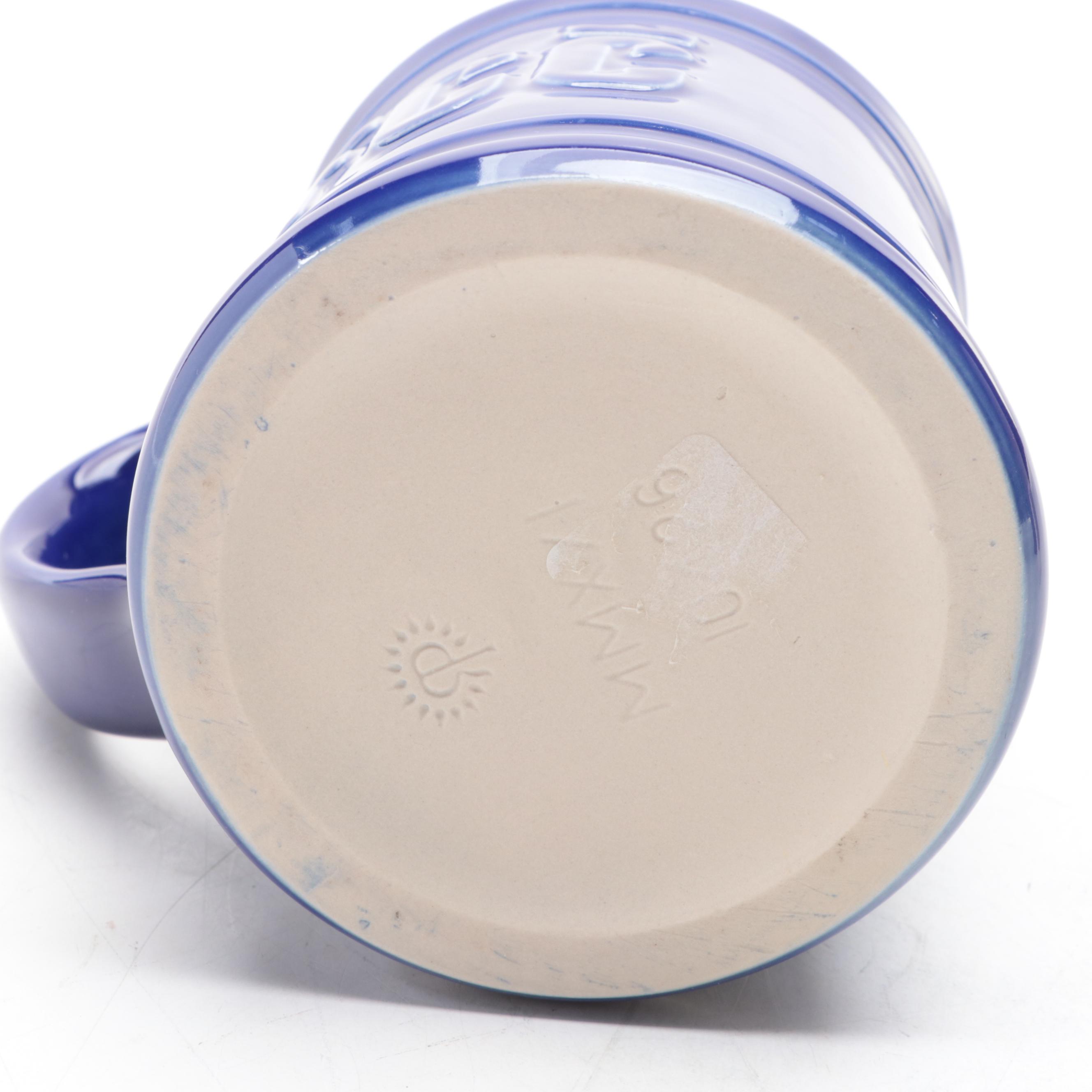 FC Cincinnati Coaster and Coffee Mug Made by Rookwood Pottery