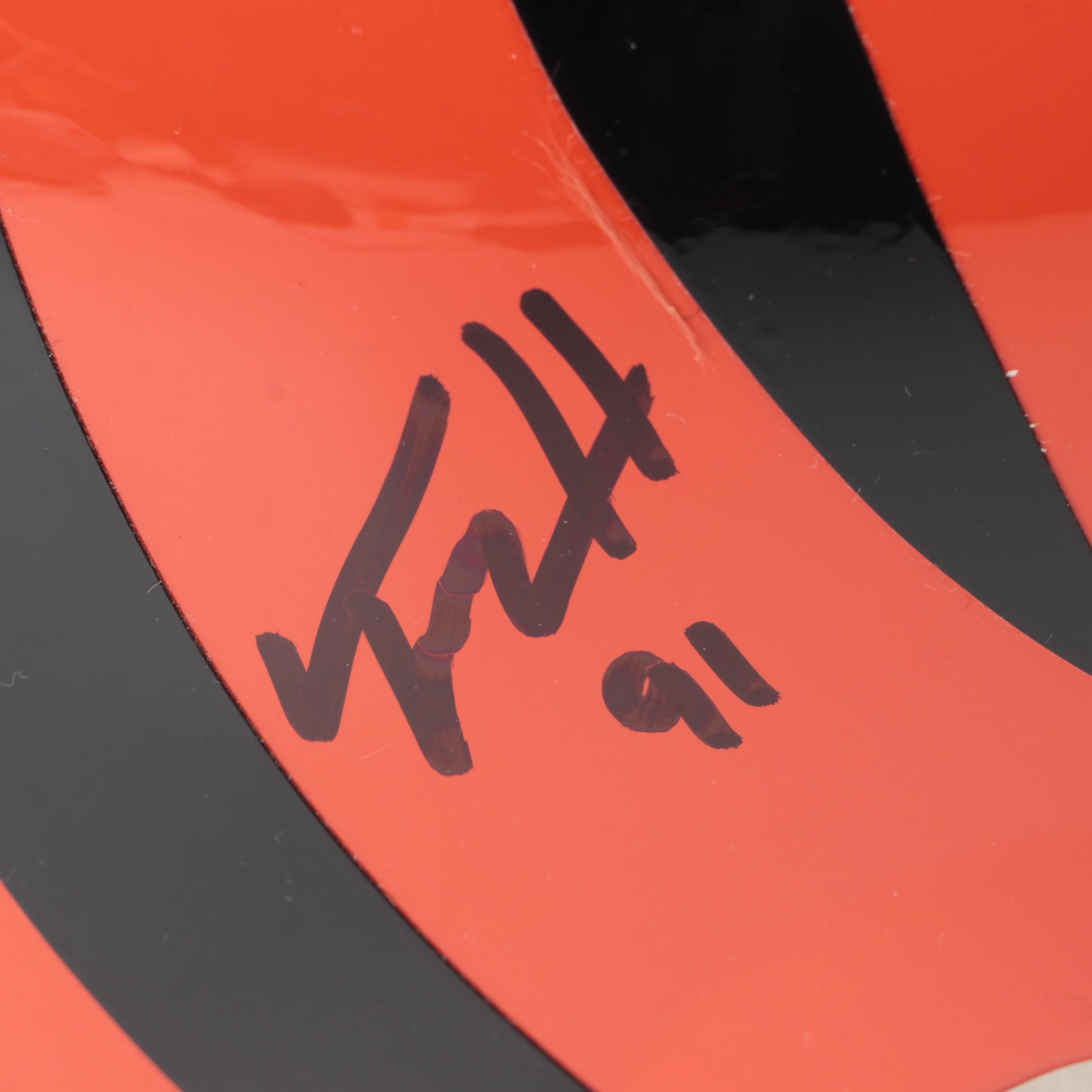 Trey Hendrickson Signed Cincinnati Bengals Full Size Riddell Replica Helmet