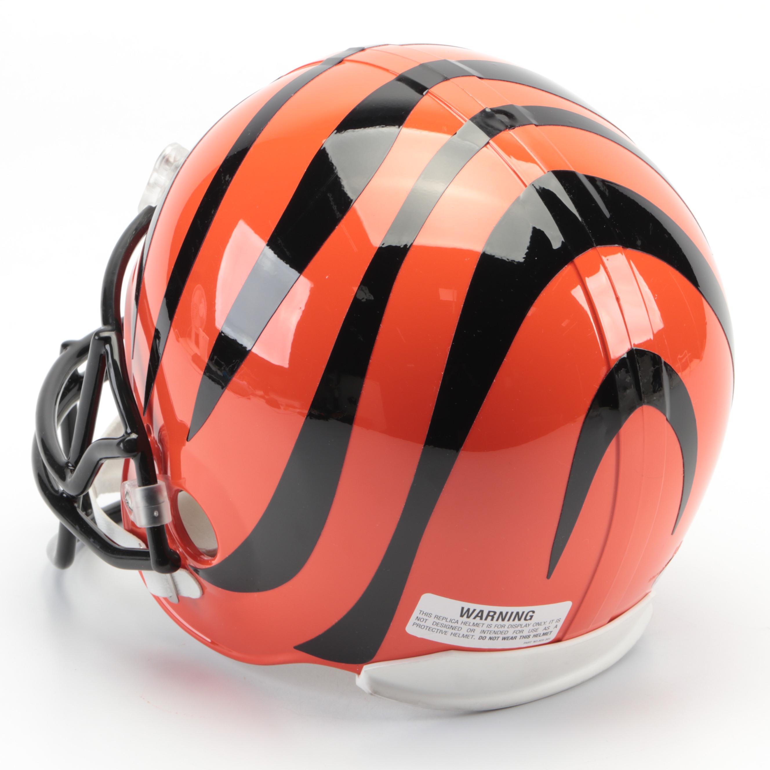 Trey Hendrickson Signed Cincinnati Bengals Full Size Riddell Replica Helmet