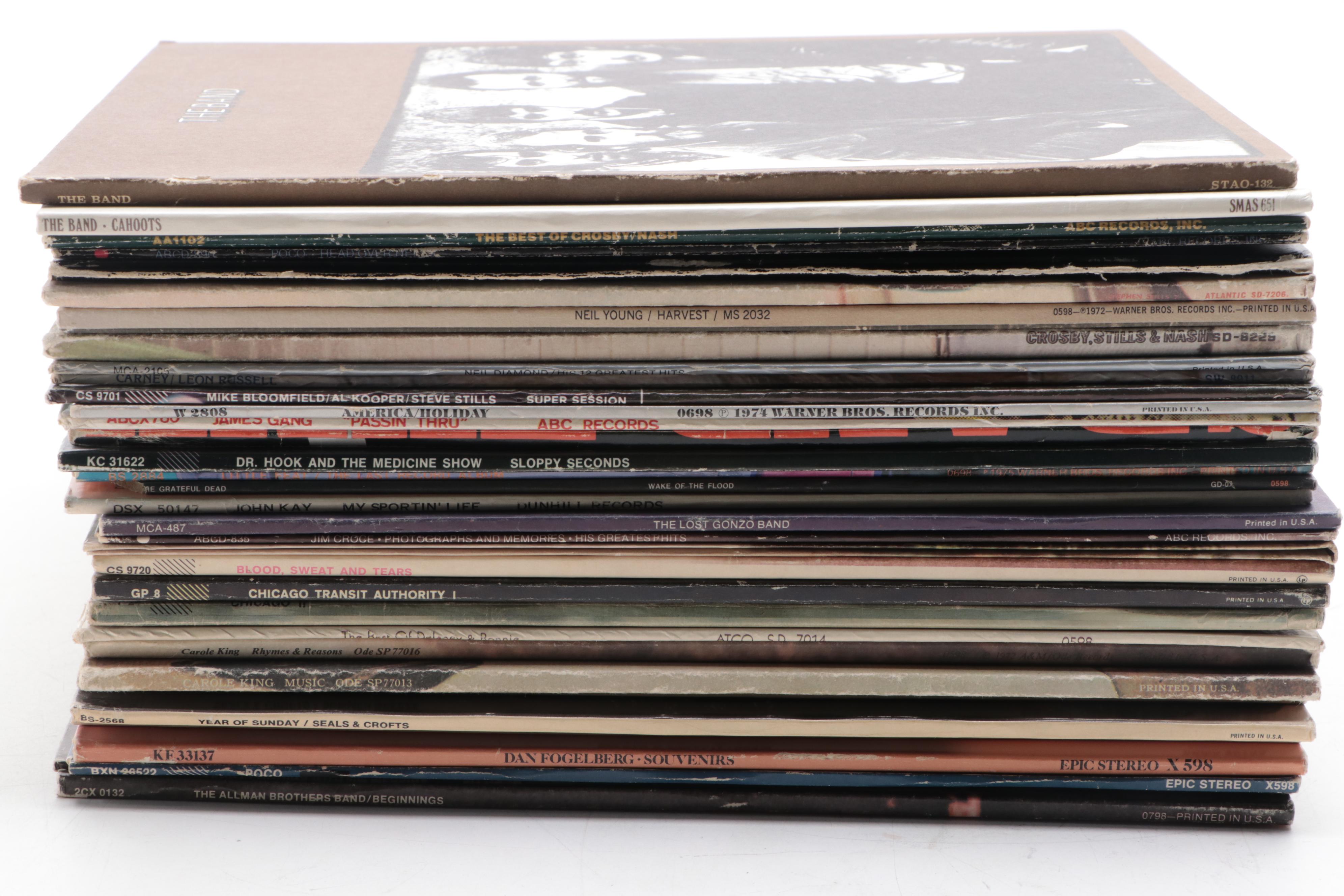 Neil Young, Grateful Dead, Chicago, and More Vinyl Record Albums