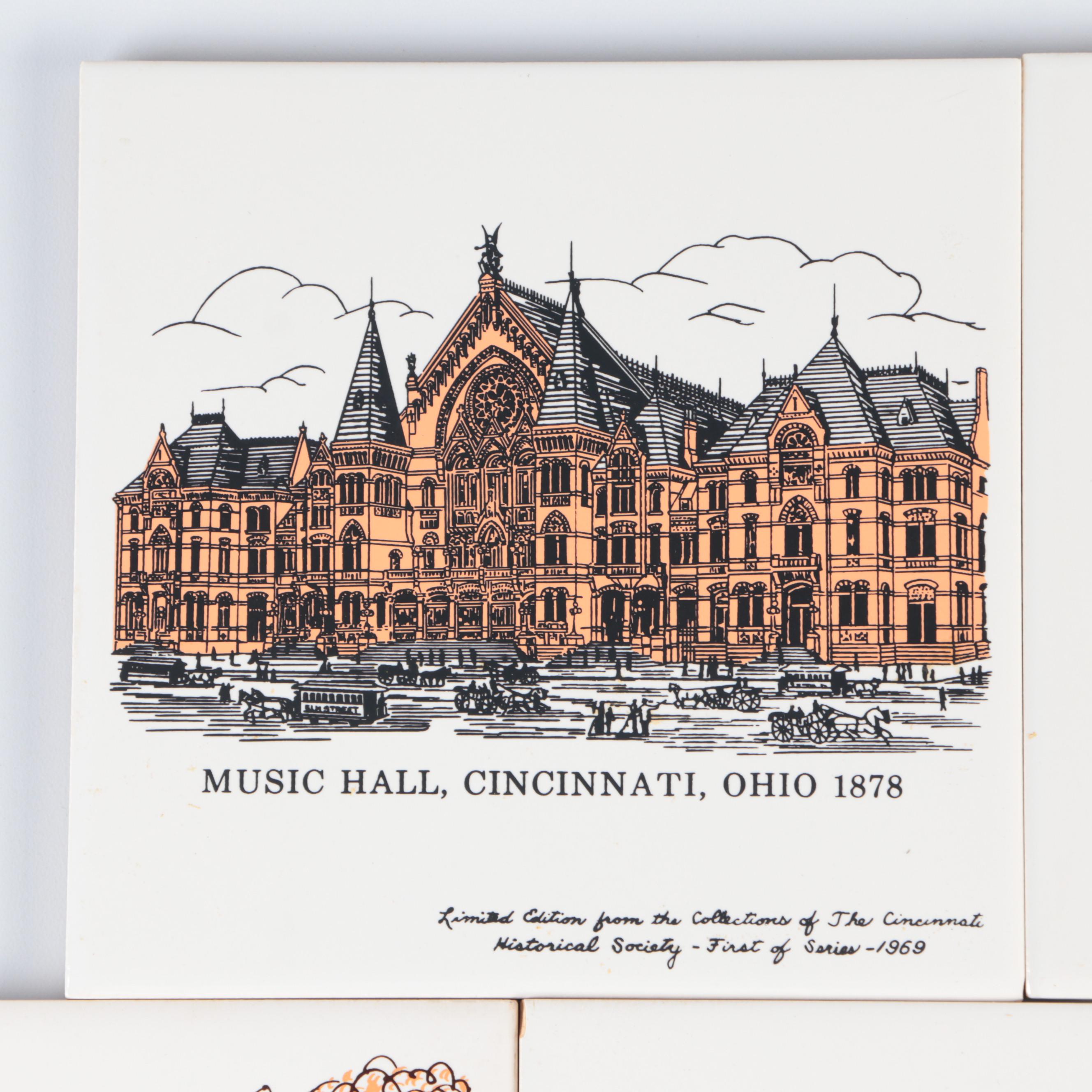Cincinnati Historical Society Porcelain Prints Featuring Taft Museum and More