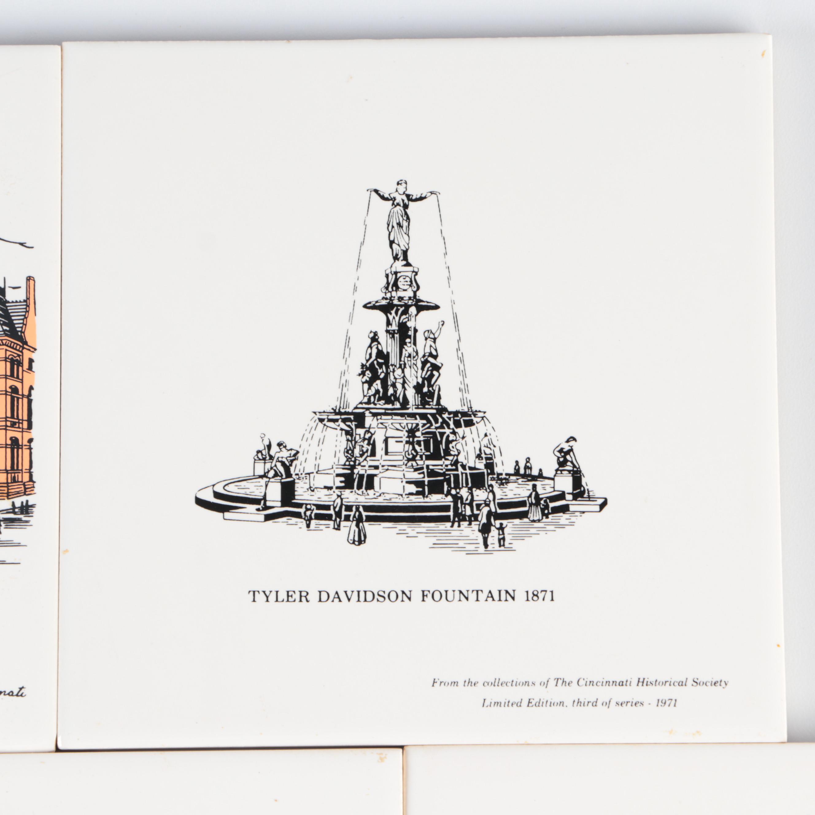 Cincinnati Historical Society Porcelain Prints Featuring Taft Museum and More