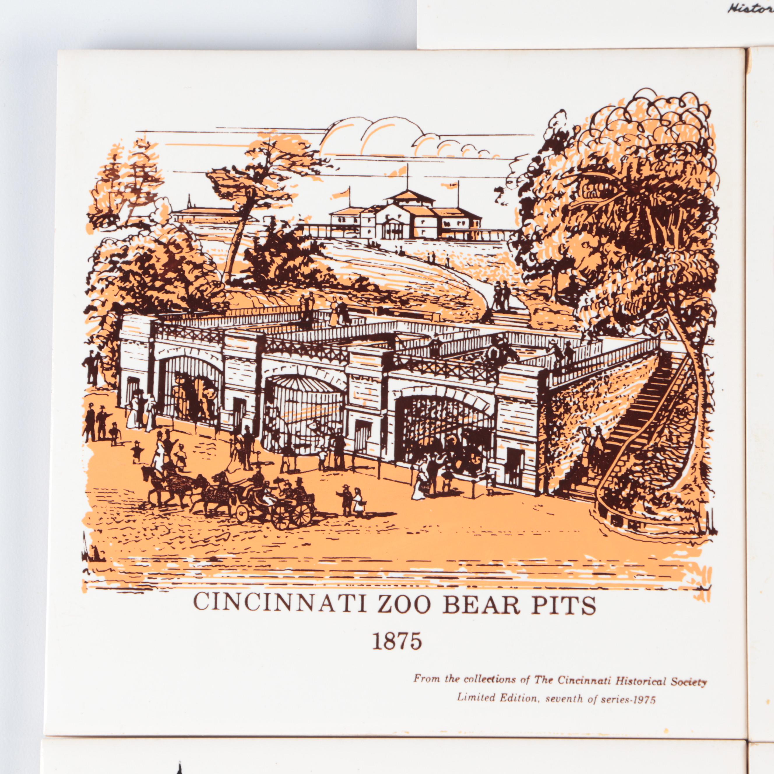 Cincinnati Historical Society Porcelain Prints Featuring Taft Museum and More