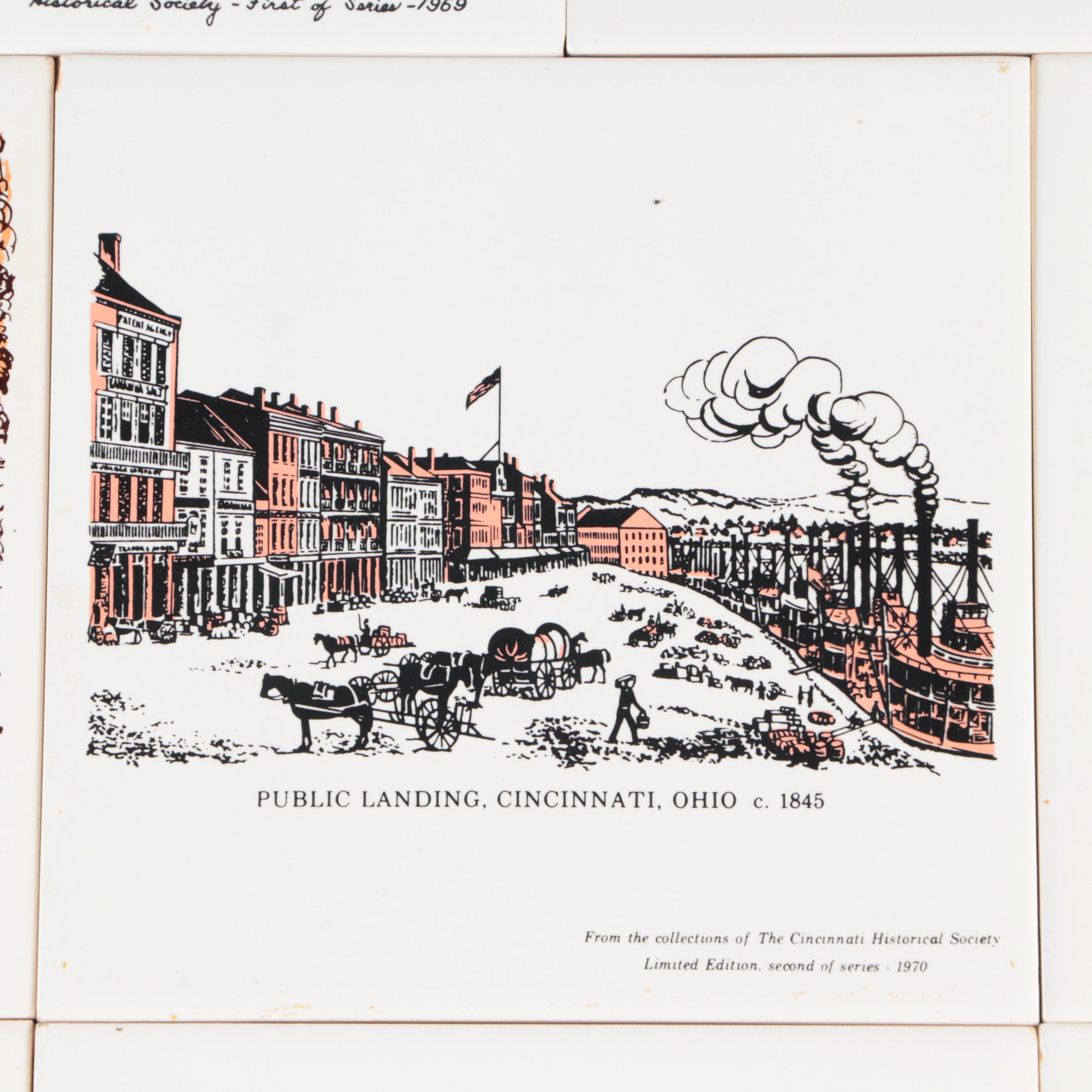 Cincinnati Historical Society Porcelain Prints Featuring Taft Museum and More