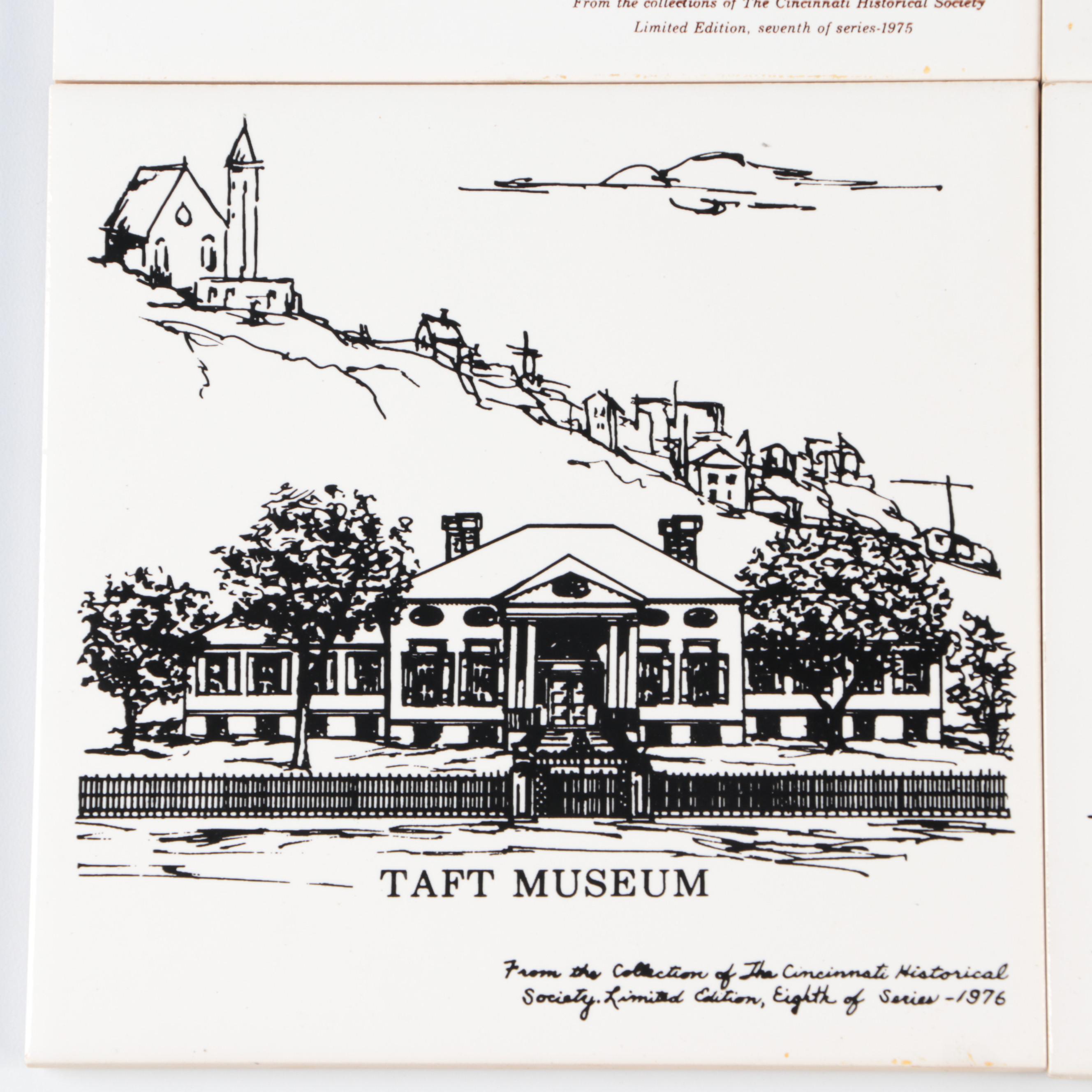 Cincinnati Historical Society Porcelain Prints Featuring Taft Museum and More