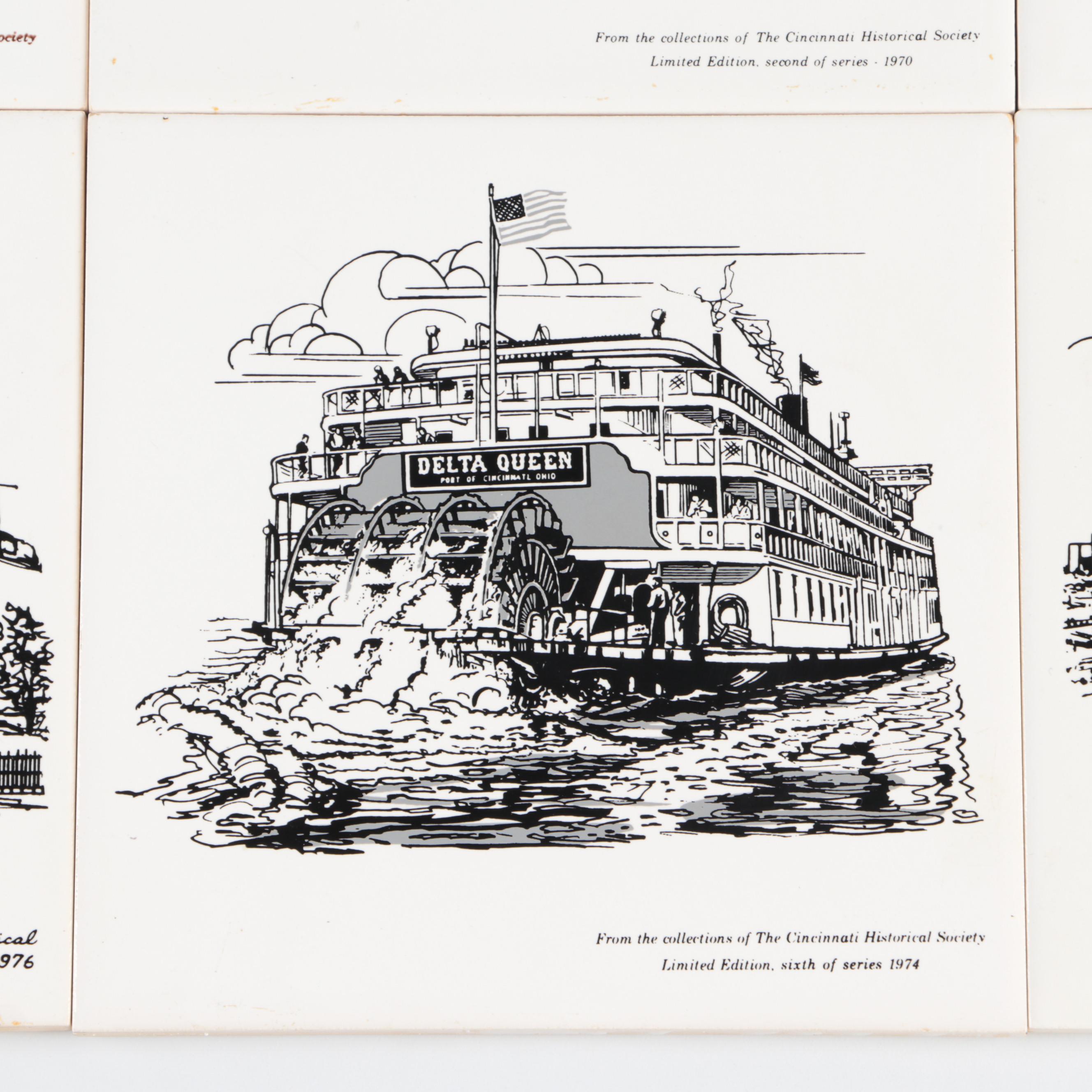 Cincinnati Historical Society Porcelain Prints Featuring Taft Museum and More