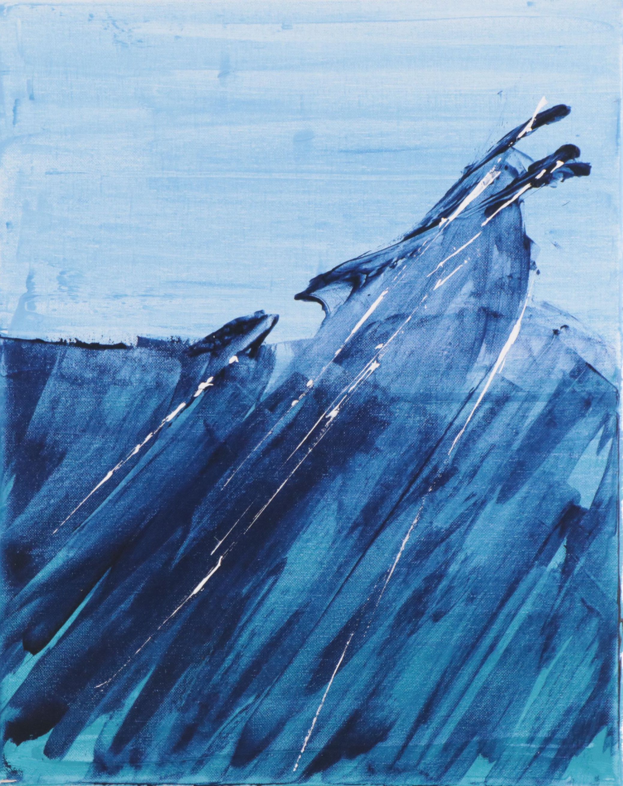 Deborah Bigeleisen Acrylic Painting "Play Time," 2022