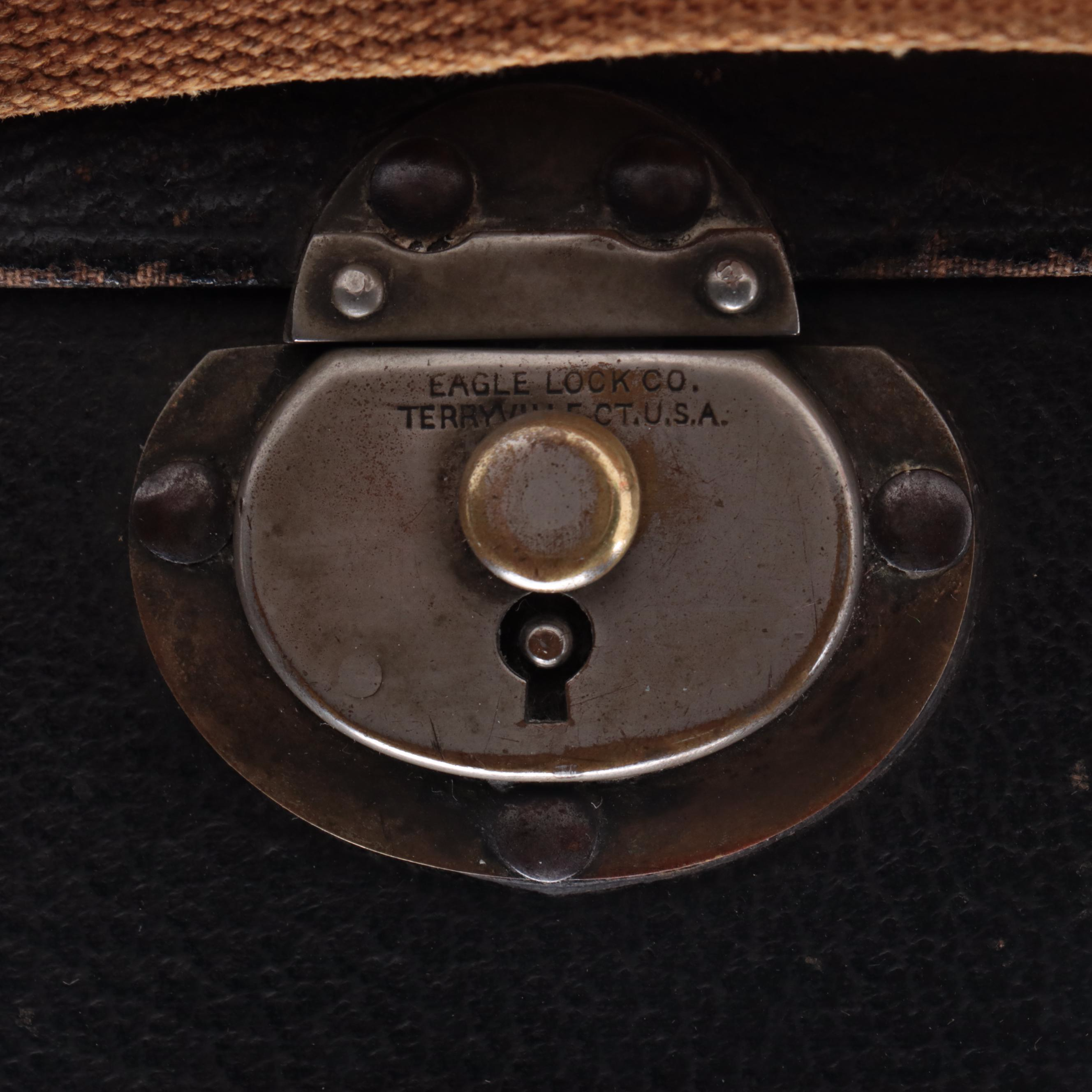 JW York Professional Engraved Bb/A Cornet and Case, Early 20th Century