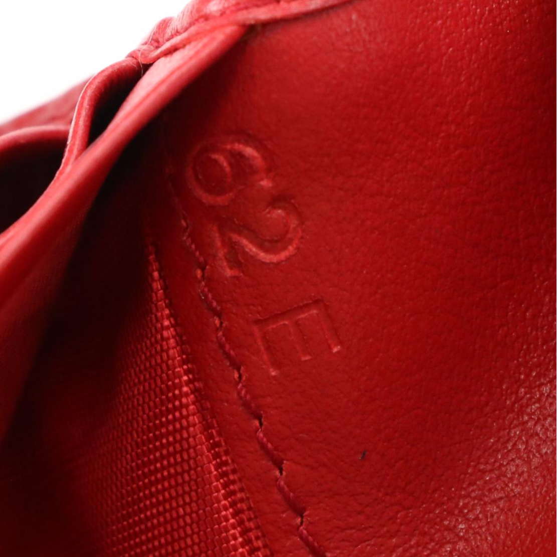 Prada Bifold Wallet in Black Grained Leather