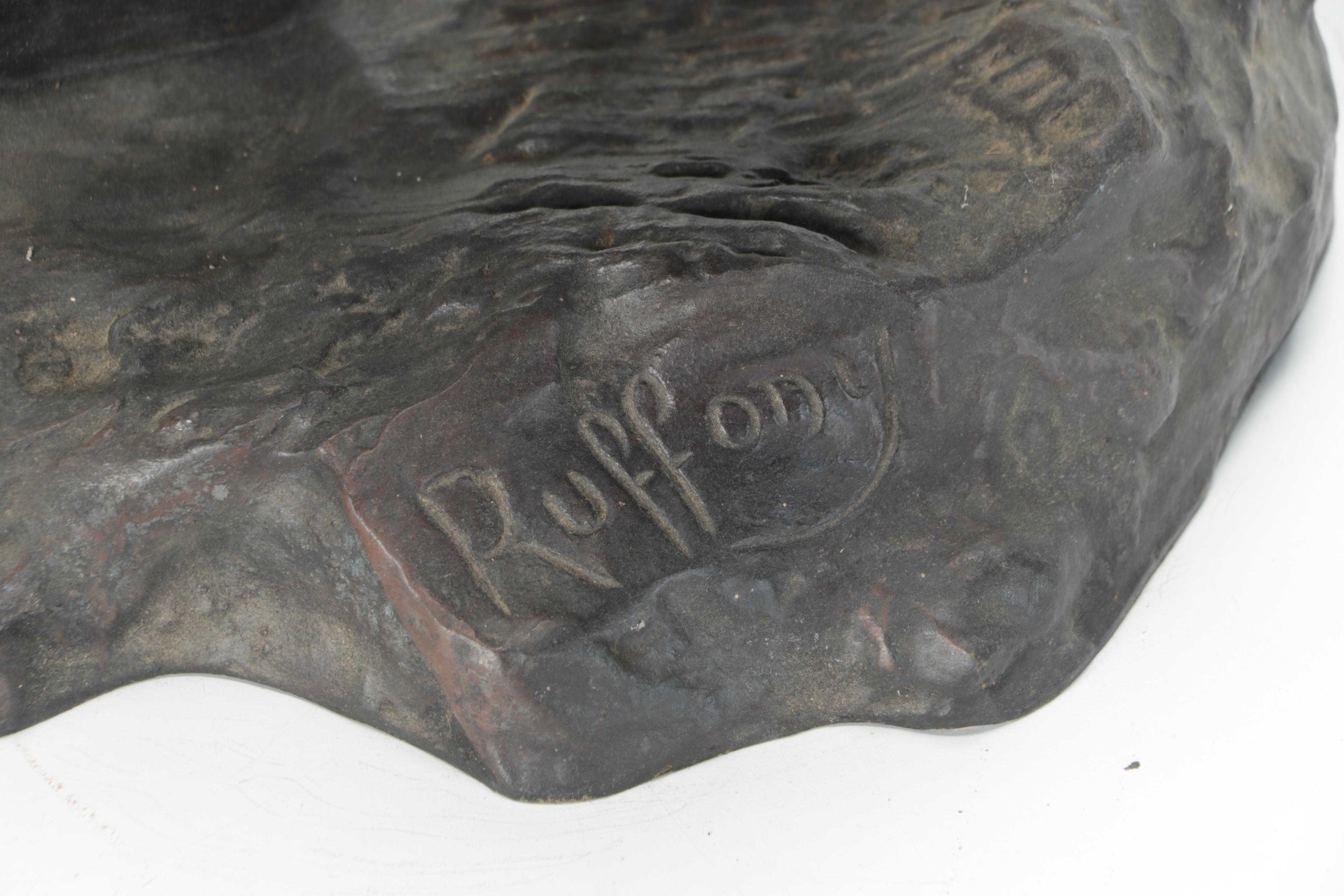 Ruffony Bronze Sculpture of a Harvester