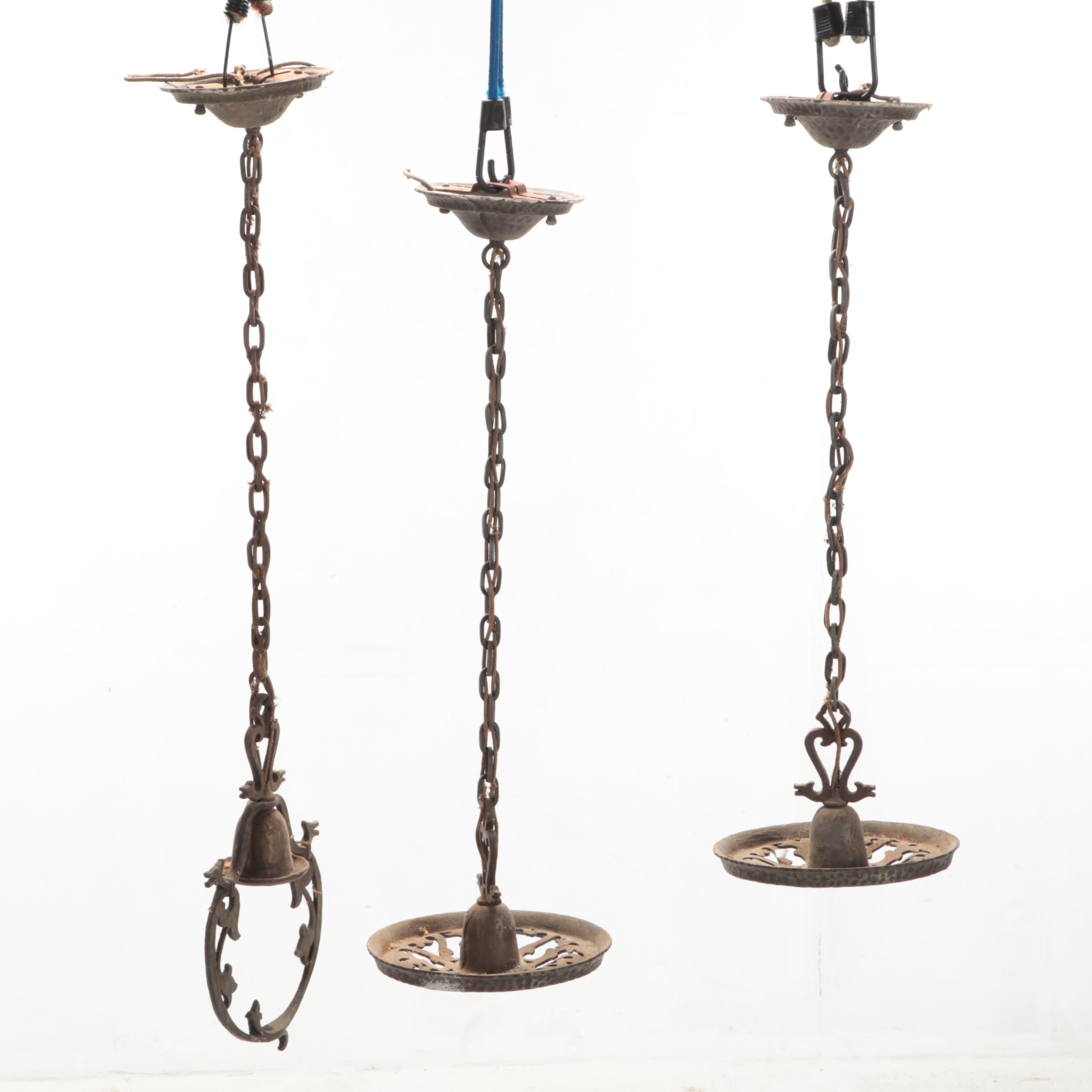 Victorian Cast Iron Ceiling Pendant Lighting