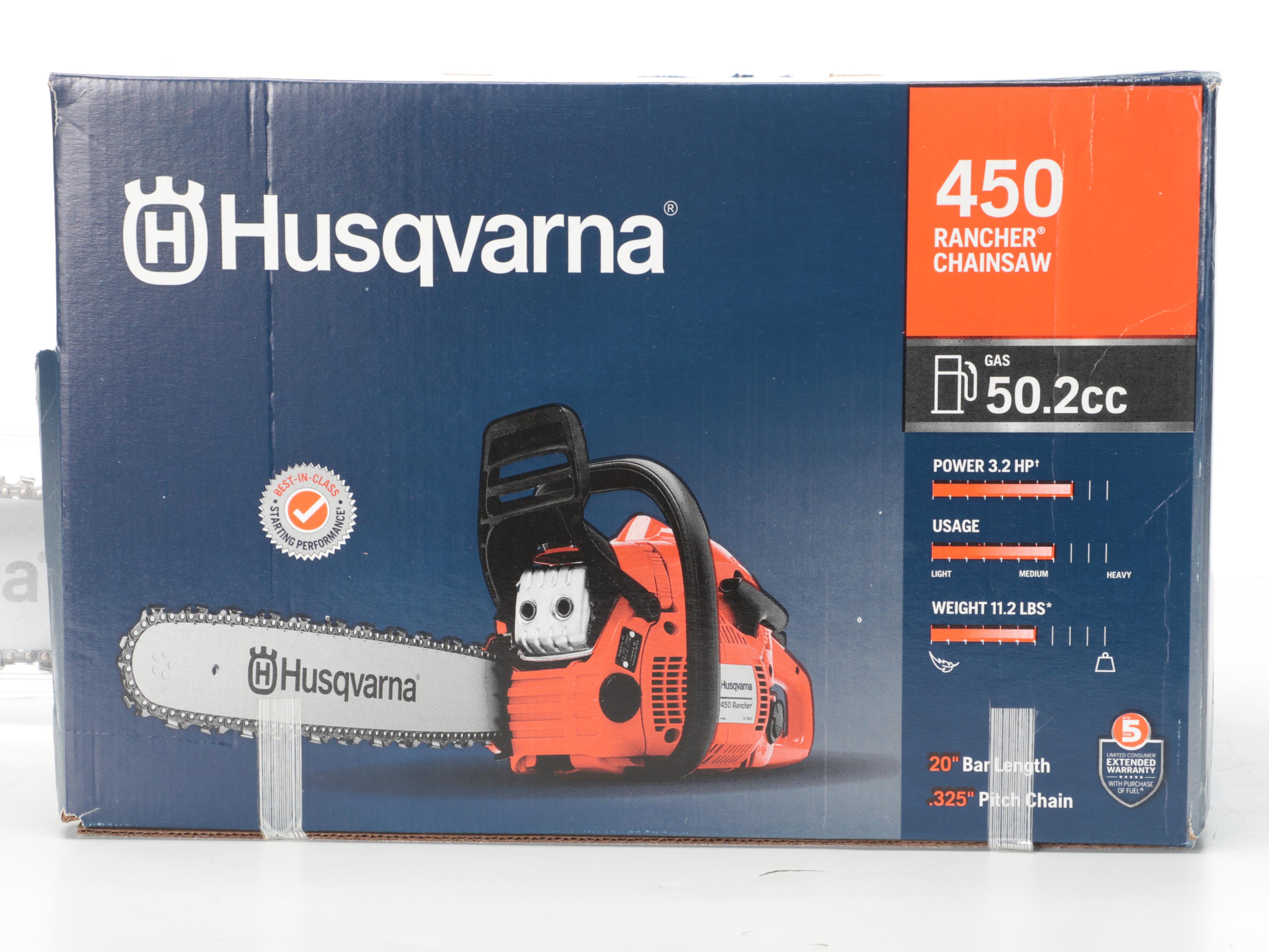 Husqvarna 450 Rancher Chainsaw