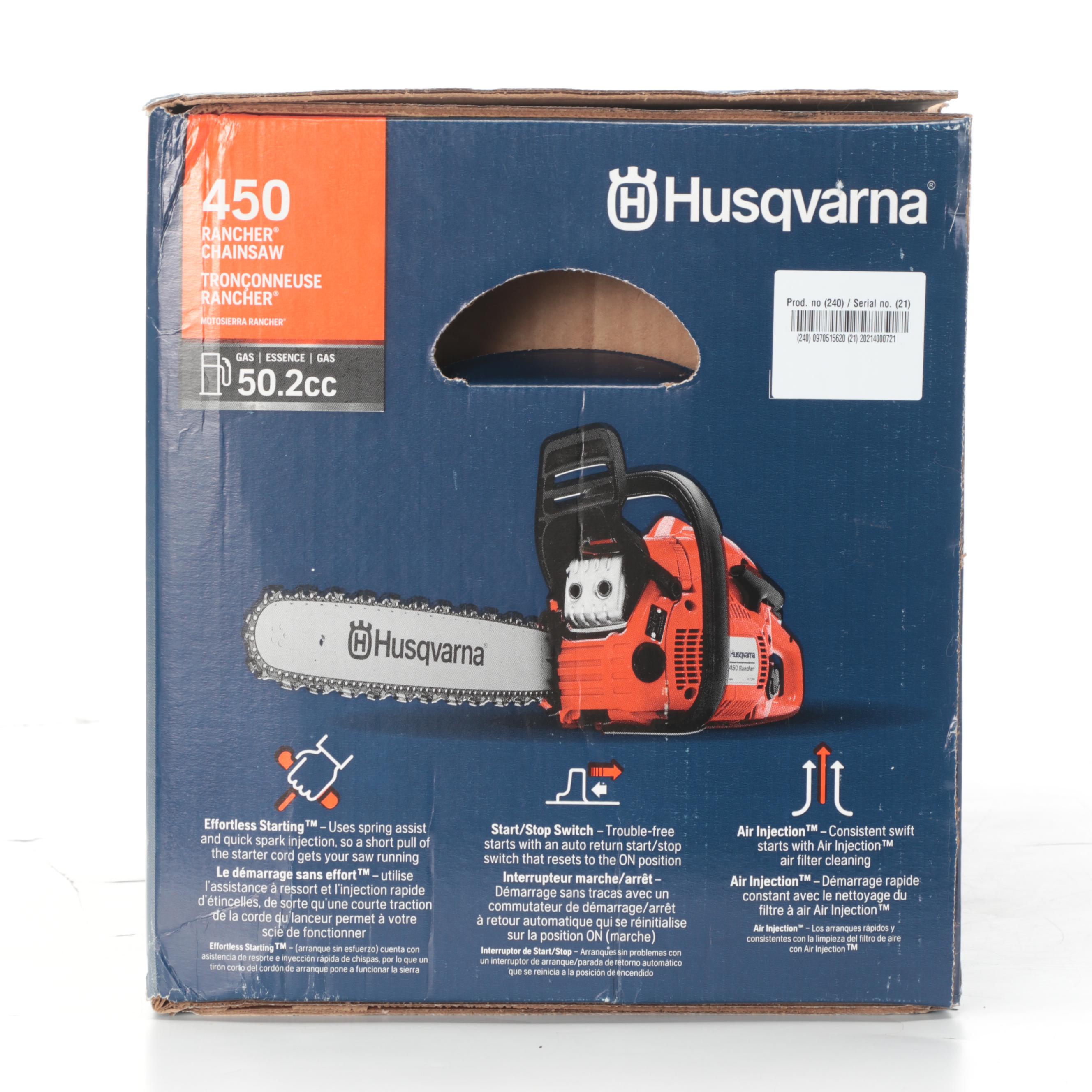 Husqvarna 450 Rancher Chainsaw