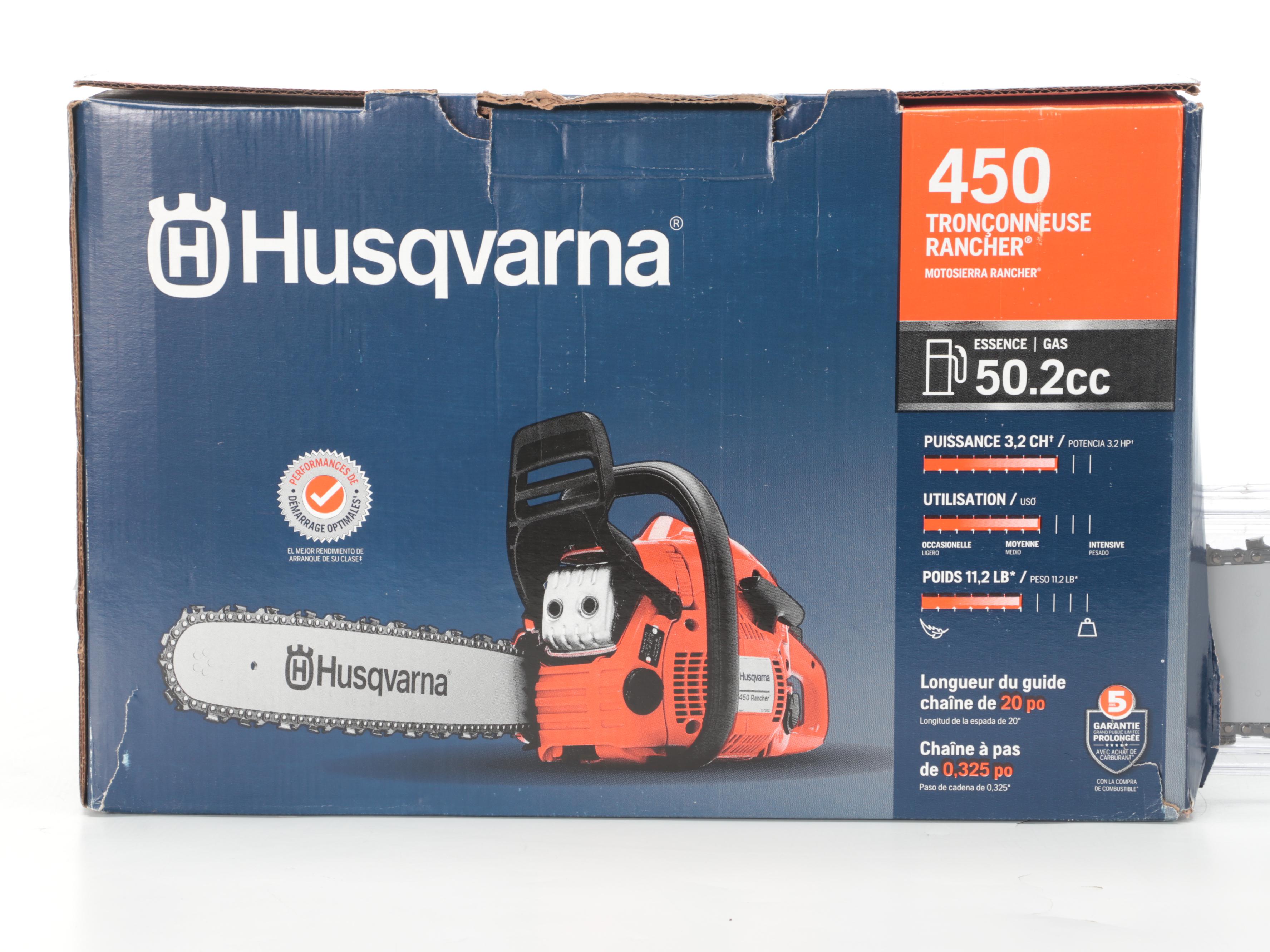 Husqvarna 450 Rancher Chainsaw