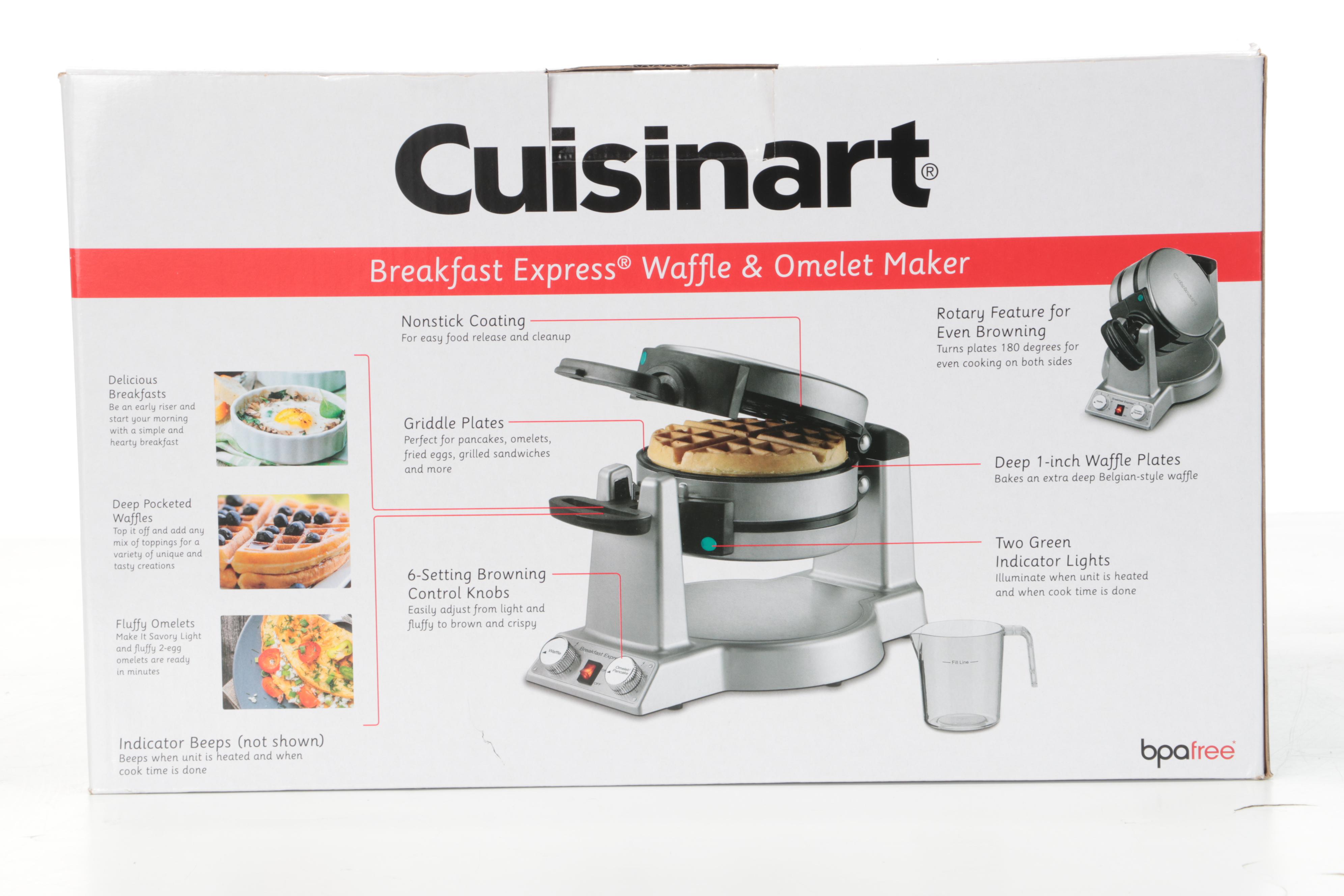 Cuisinart Breakfast Express Waffle and Omelet Maker EBTH