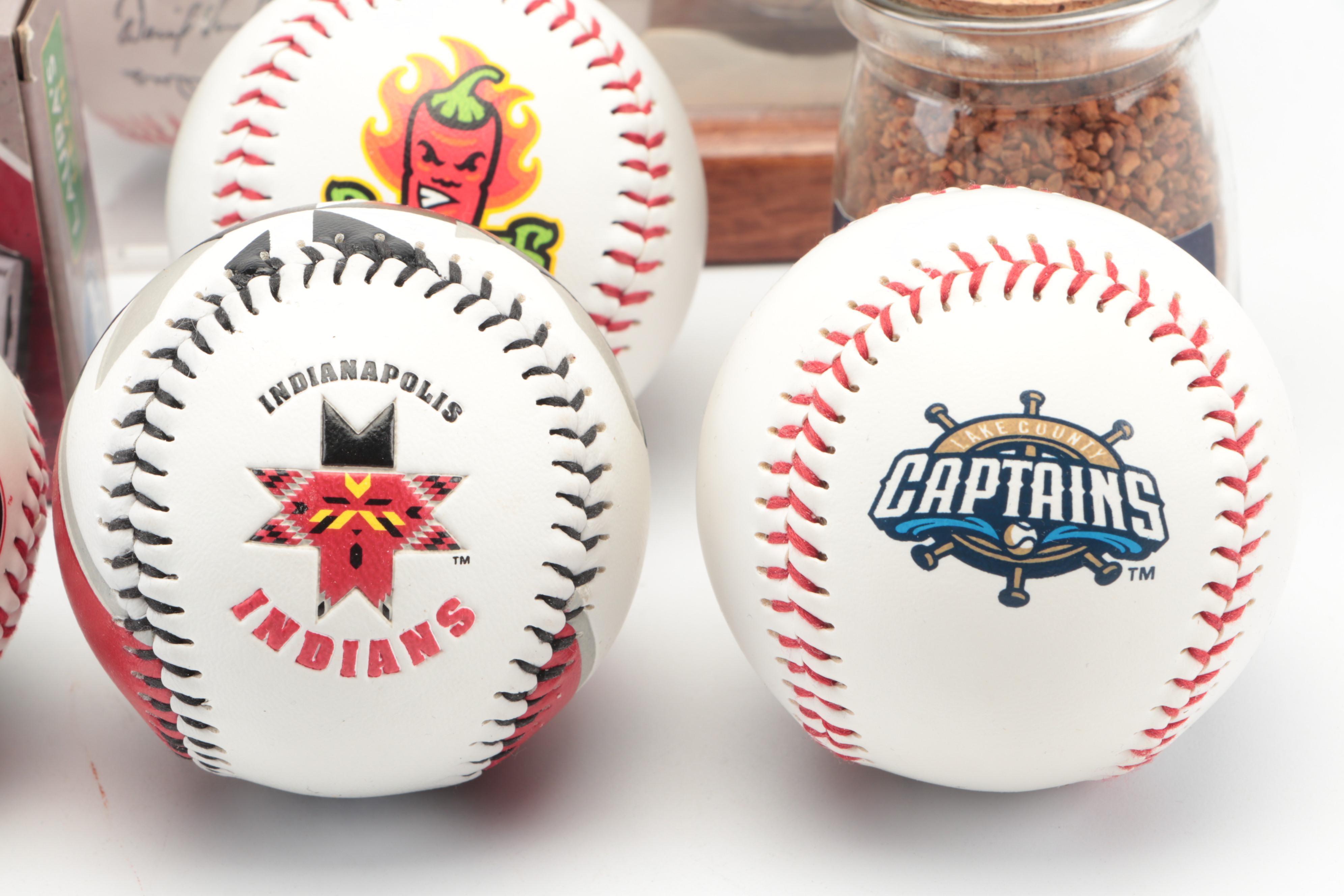 Facsimile Signed Baseballs with Marty Brennaman Themed Radio, and More