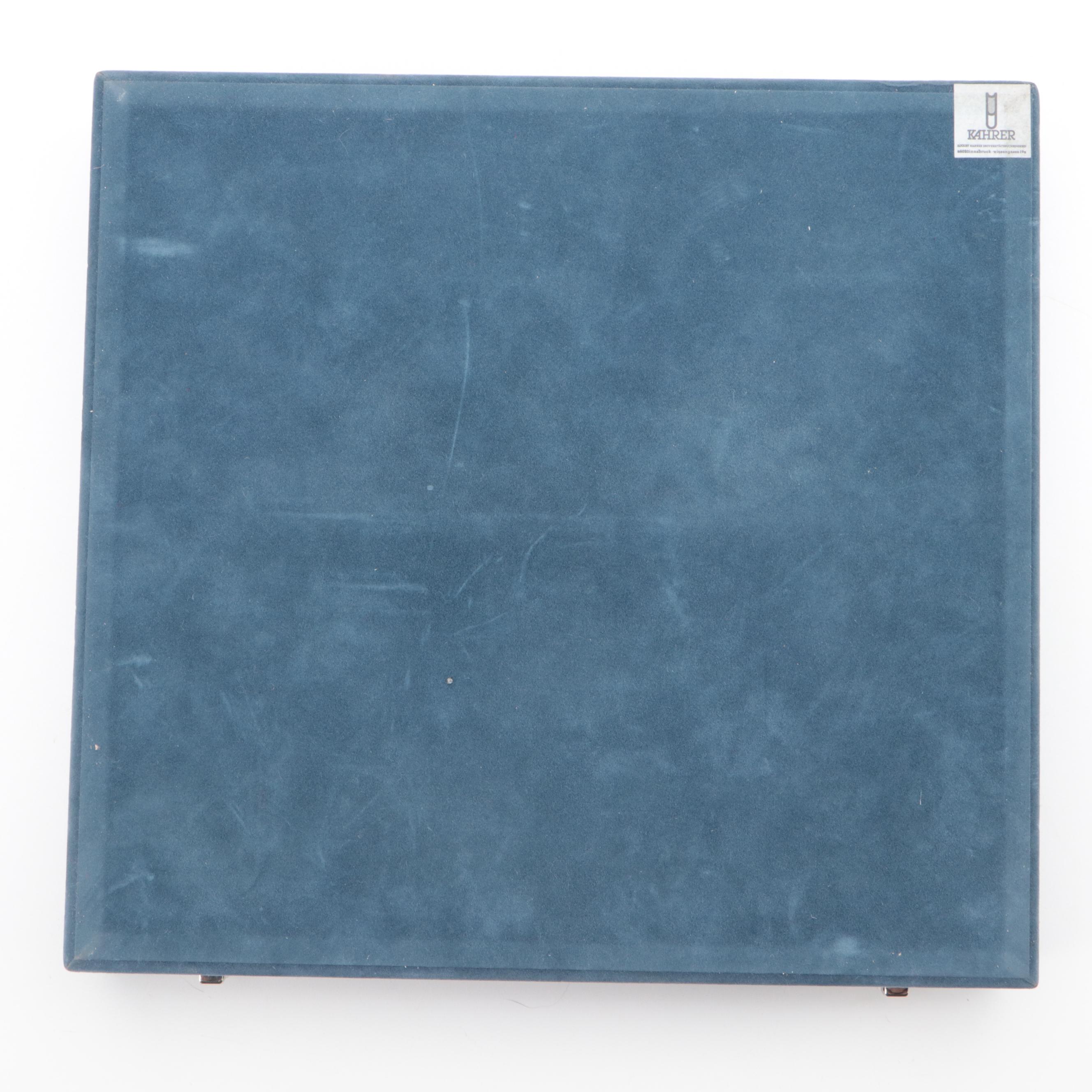 Swarovski "Silver Crystal" Chess Set Game Board and Pieces