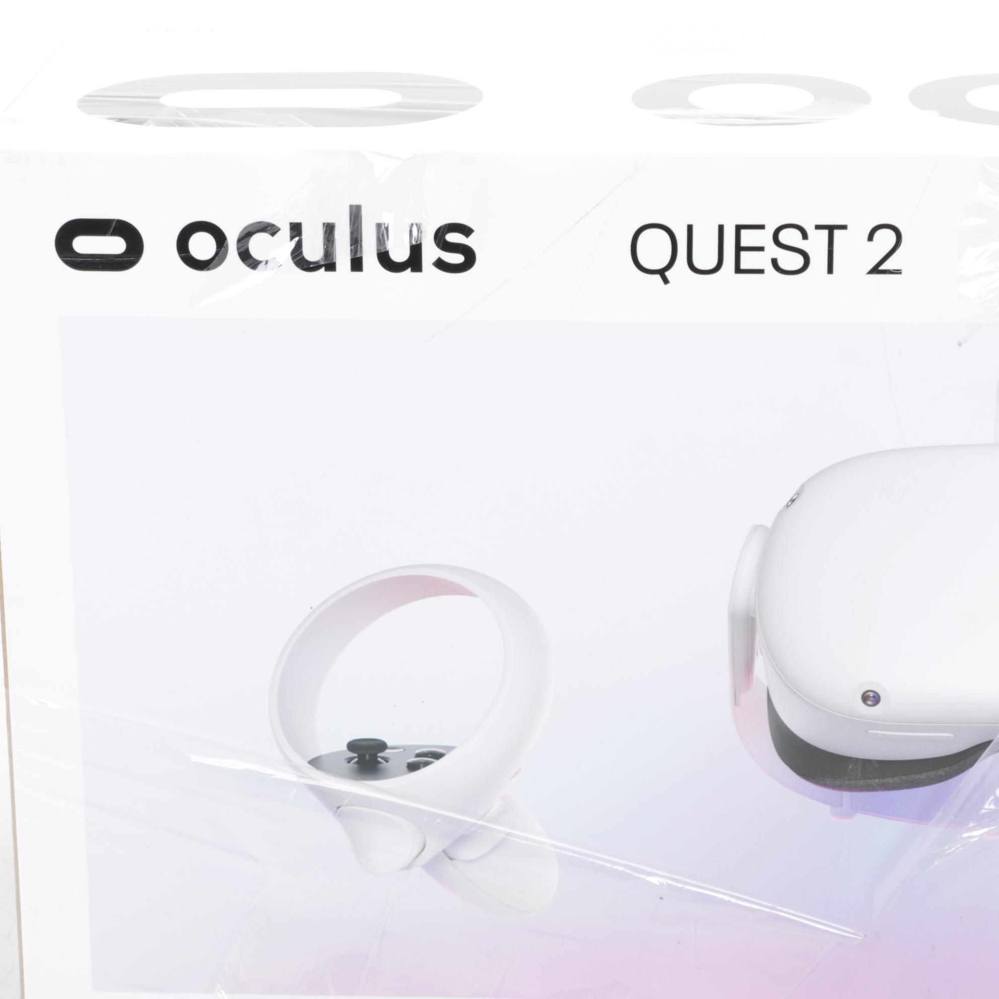 Oculus Quest 2 Virtual Reality Wireless Gaming Set in Box