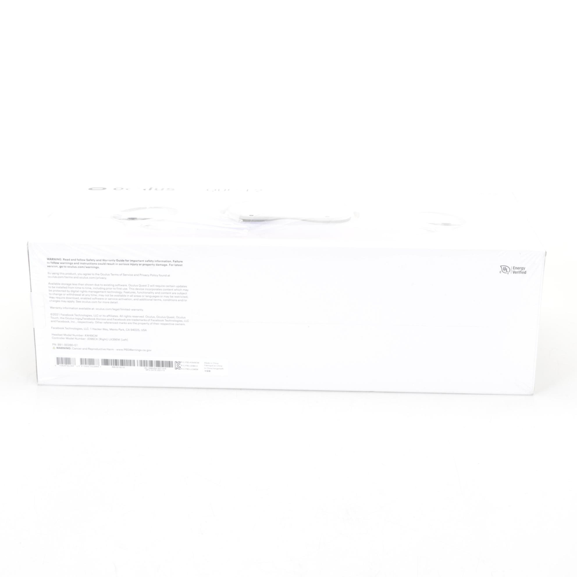 Oculus Quest 2 Virtual Reality Wireless Gaming Set in Box