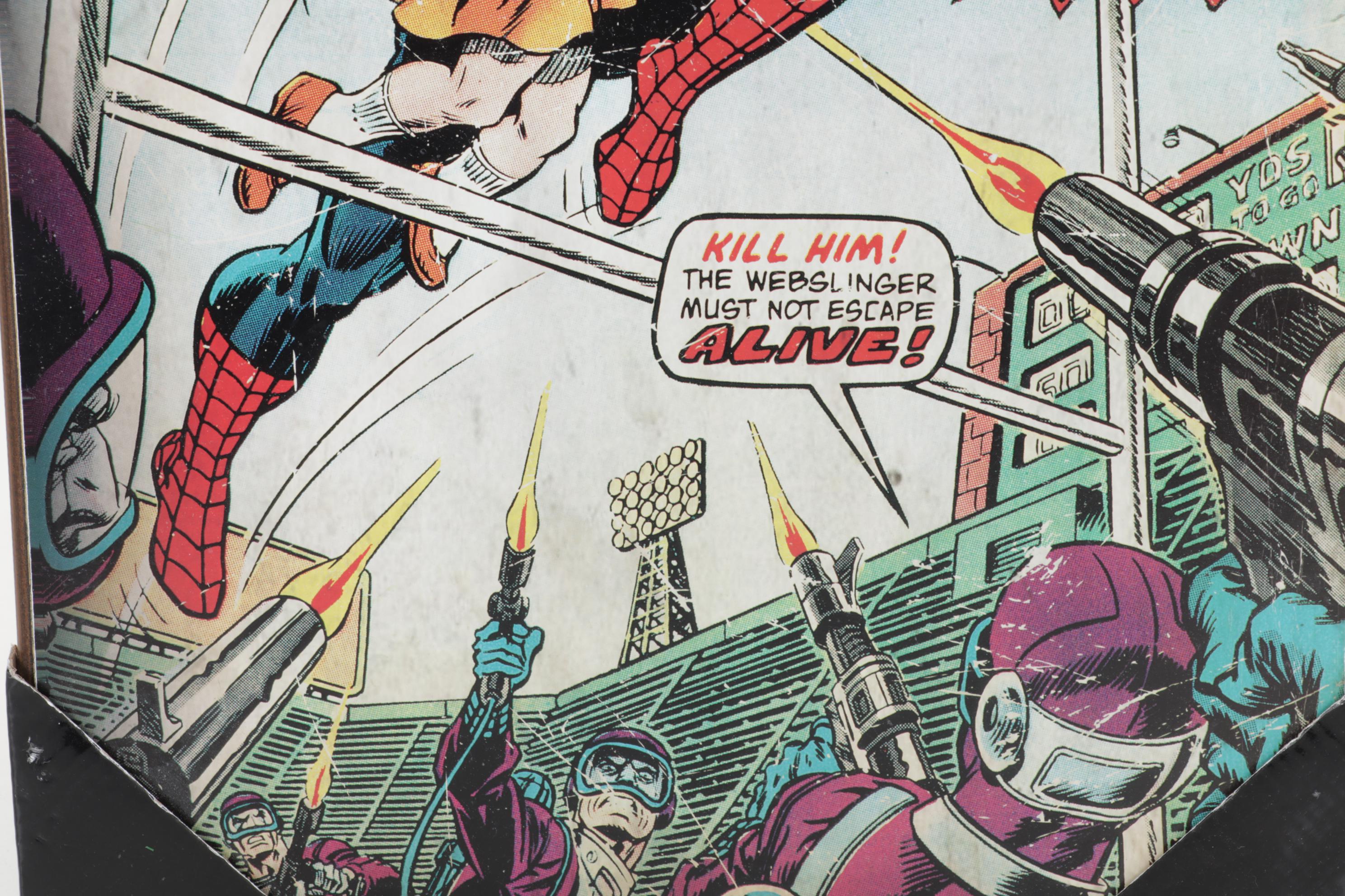 Marvel Comics Offset Lithograph Wall Hanging "The Amazing Spider-Man #153"