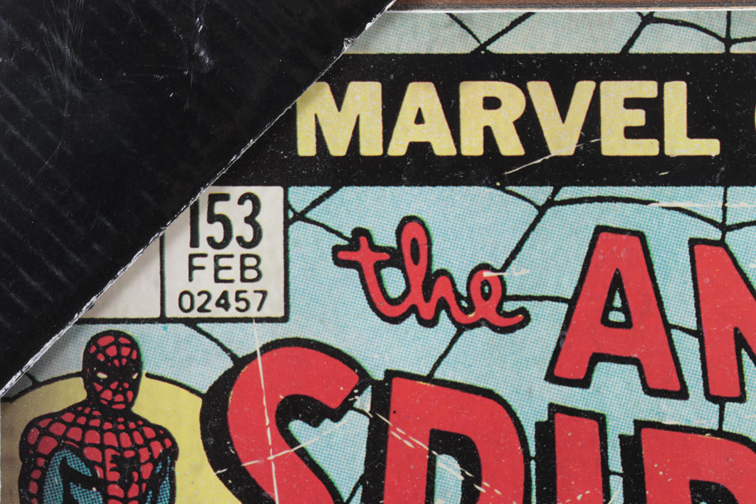 Marvel Comics Offset Lithograph Wall Hanging "The Amazing Spider-Man #153"