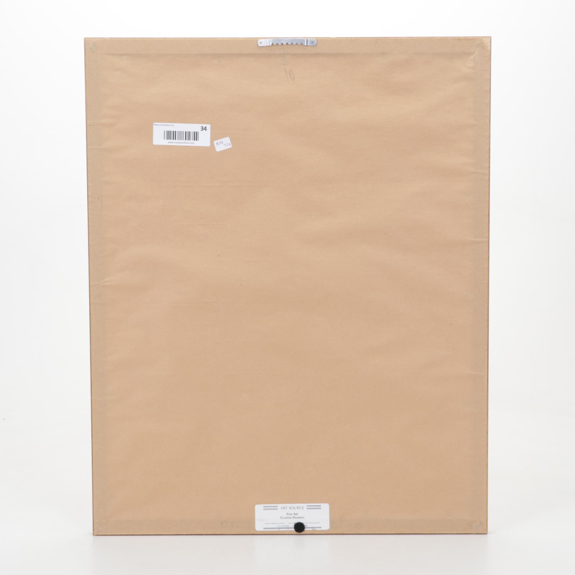 F. C. Lewis Etching With Aquatint After Claude Lorrain, Mid-19th Century