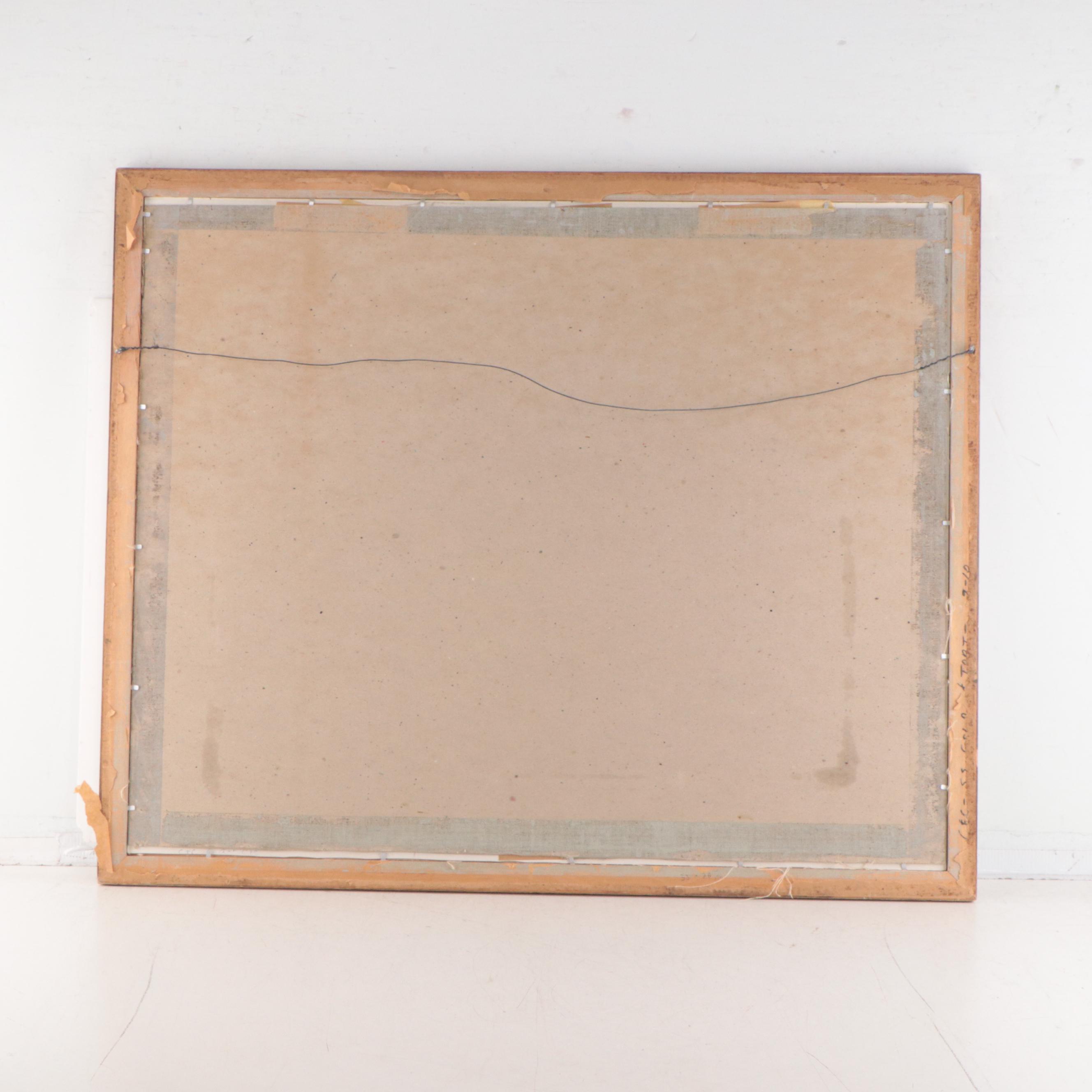 Gene Kloss Watercolor Painting of Alpine Landscape, Mid20th Century EBTH