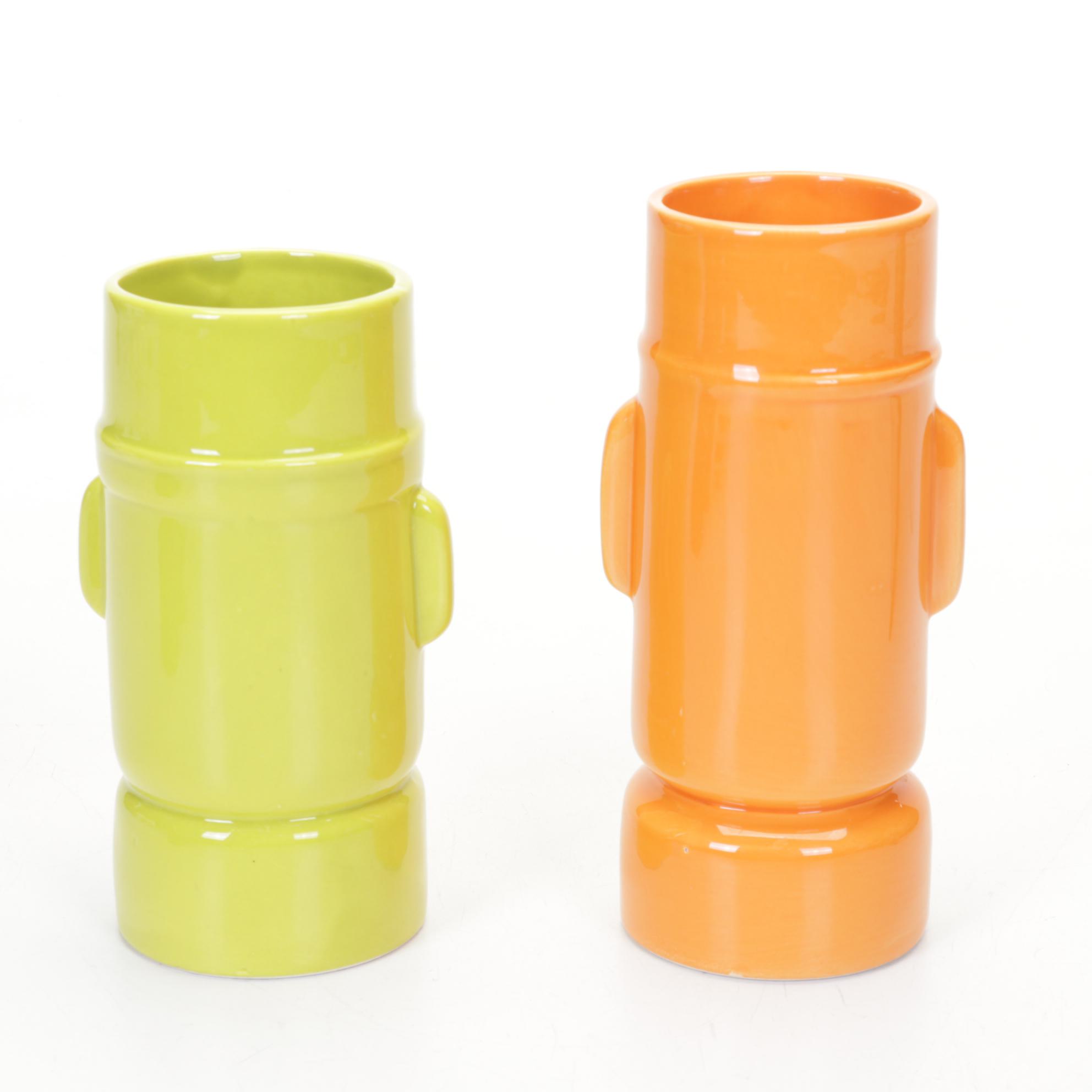 Kahiki, Orchids of Hawaii, Mai-Kai Tiki Totem Cups, Scooter Palm Springs Print