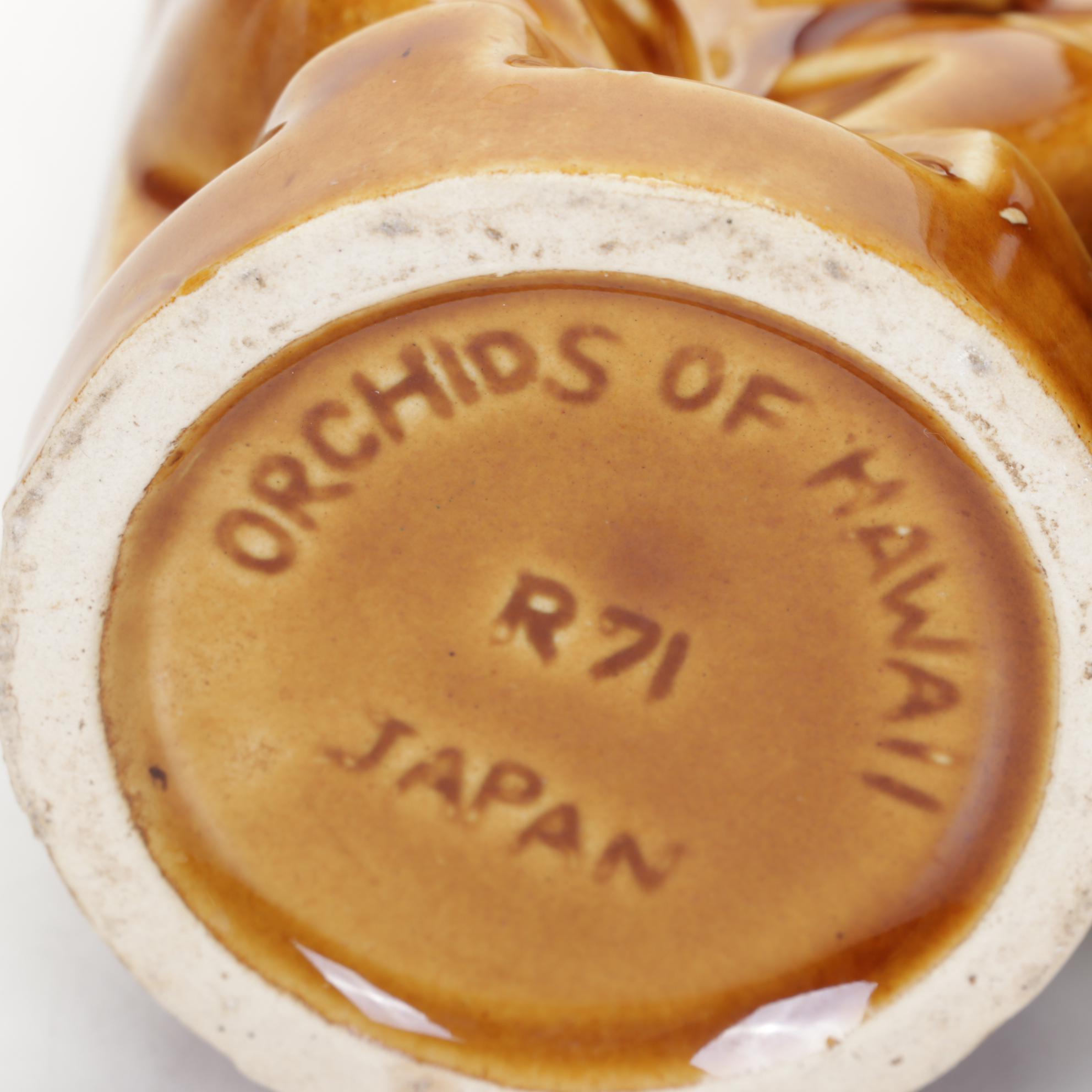 Kahiki, Orchids of Hawaii, Mai-Kai Tiki Totem Cups, Scooter Palm Springs Print