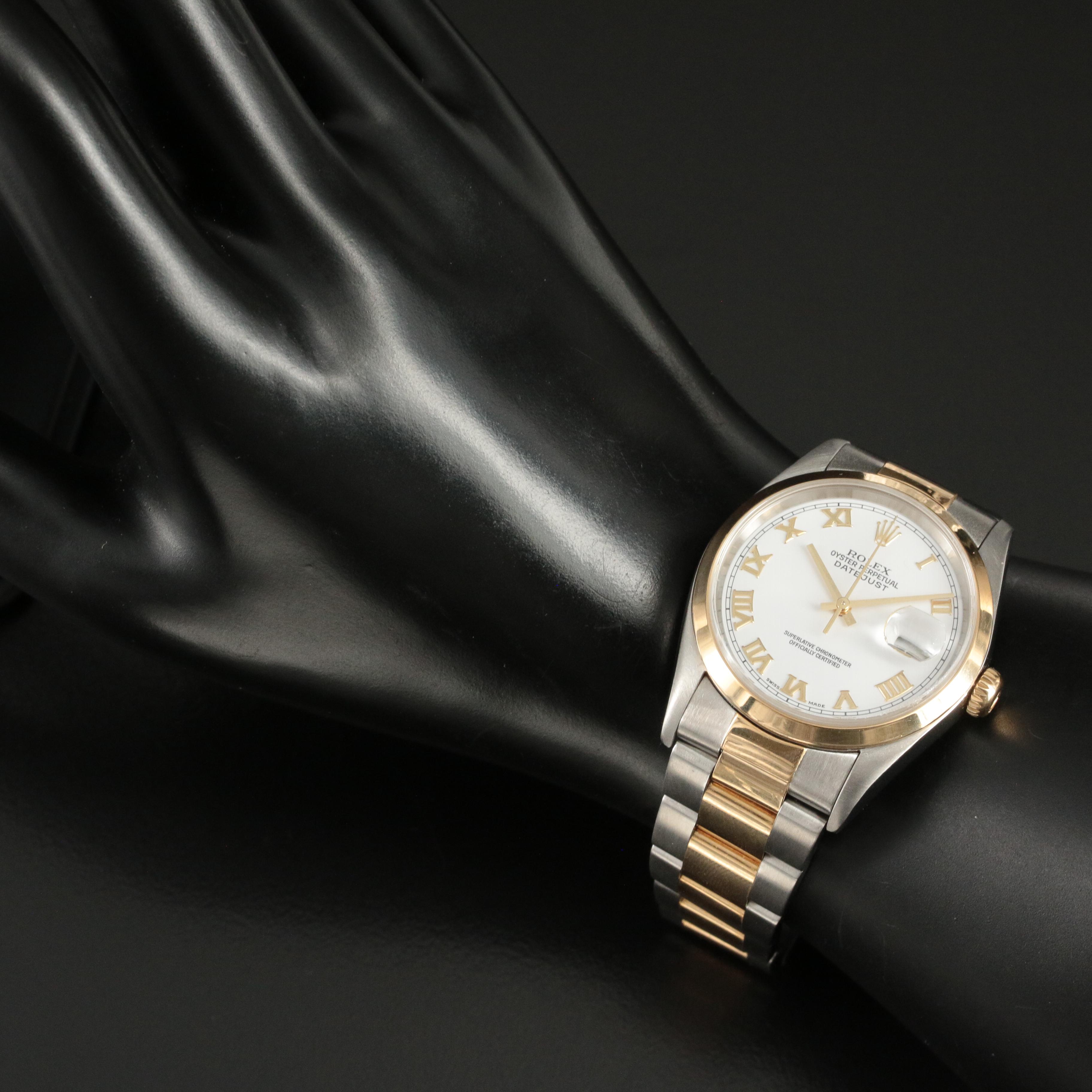 2001 Rolex Oyster Perpetual Datejust Watch