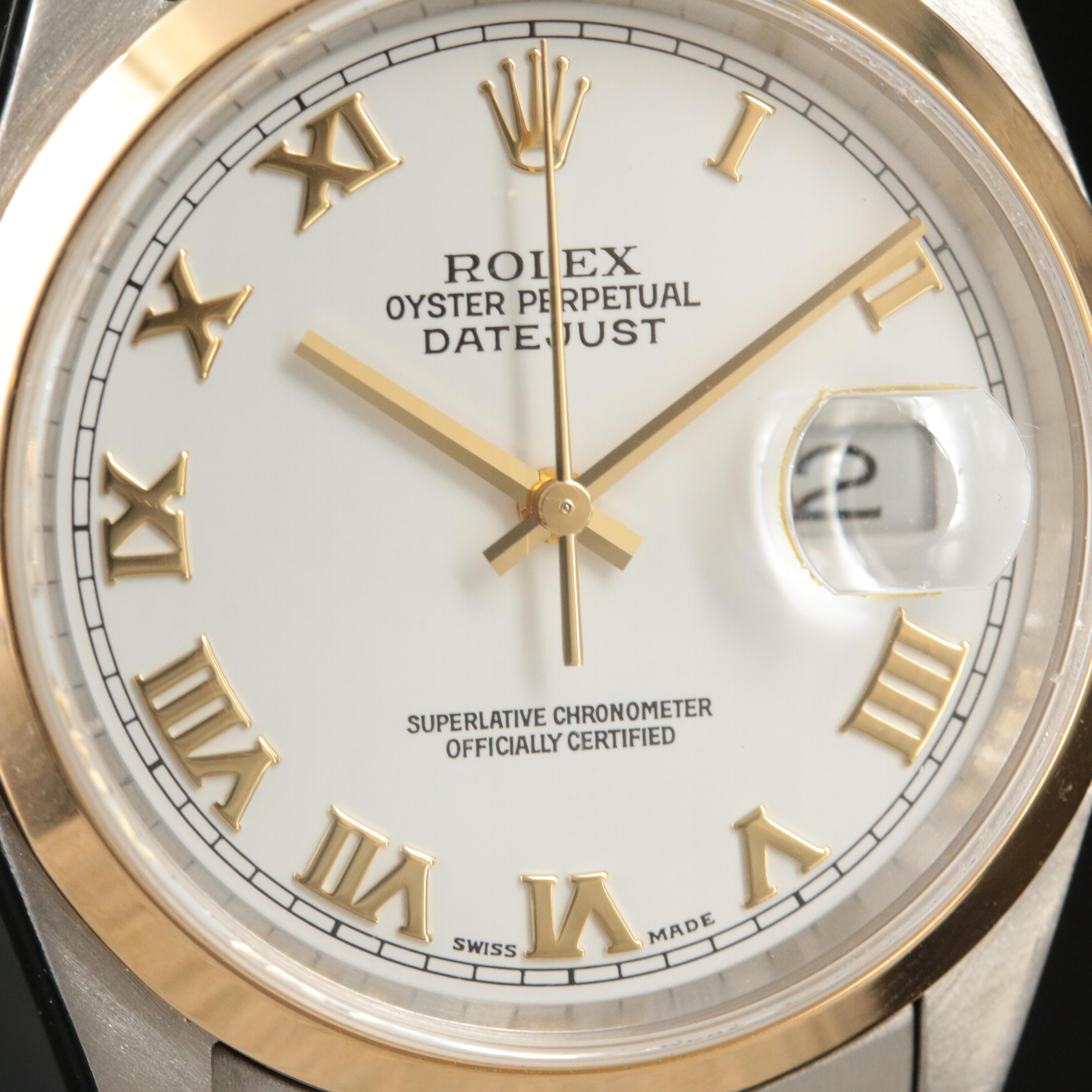 2001 Rolex Oyster Perpetual Datejust Watch