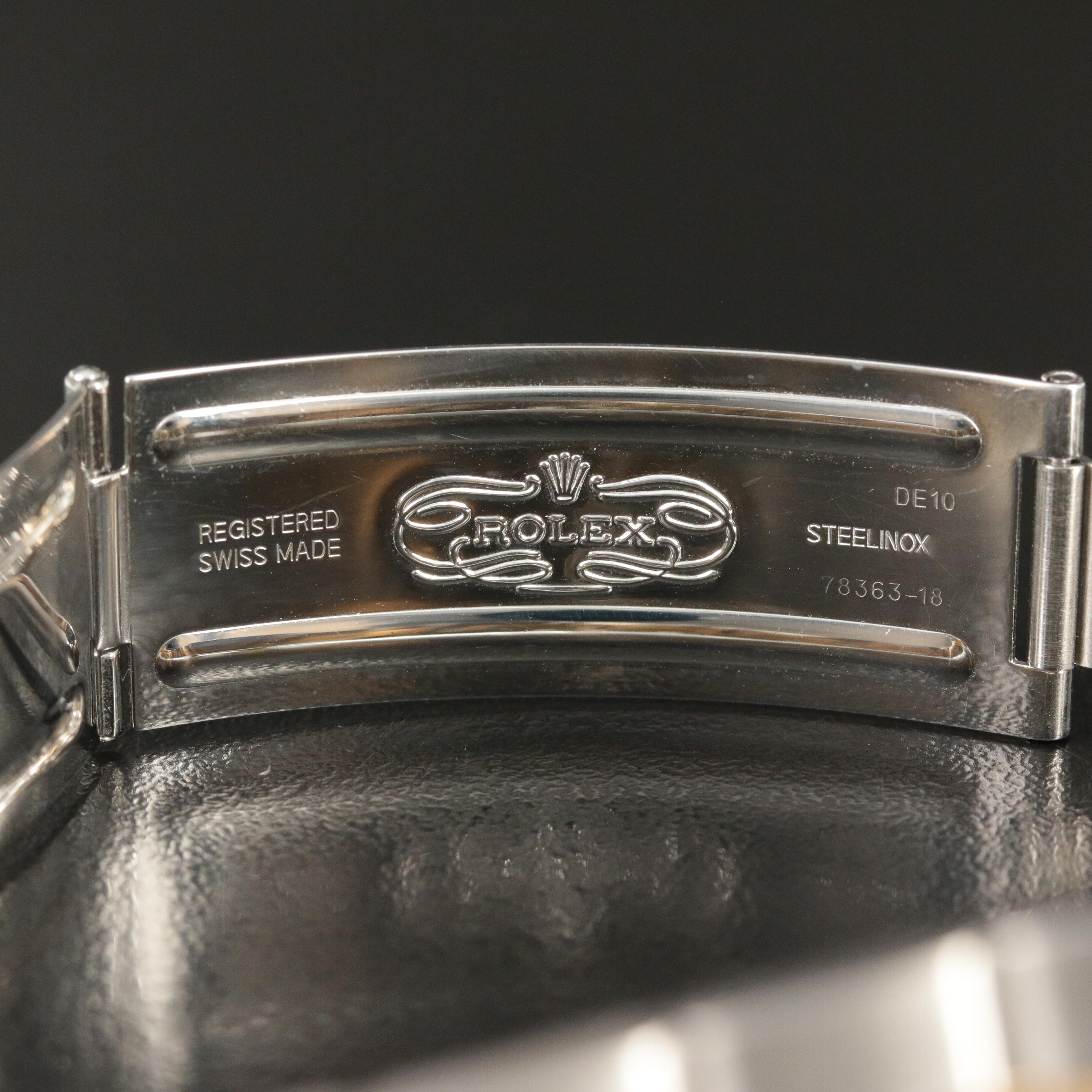 2001 Rolex Oyster Perpetual Datejust Watch