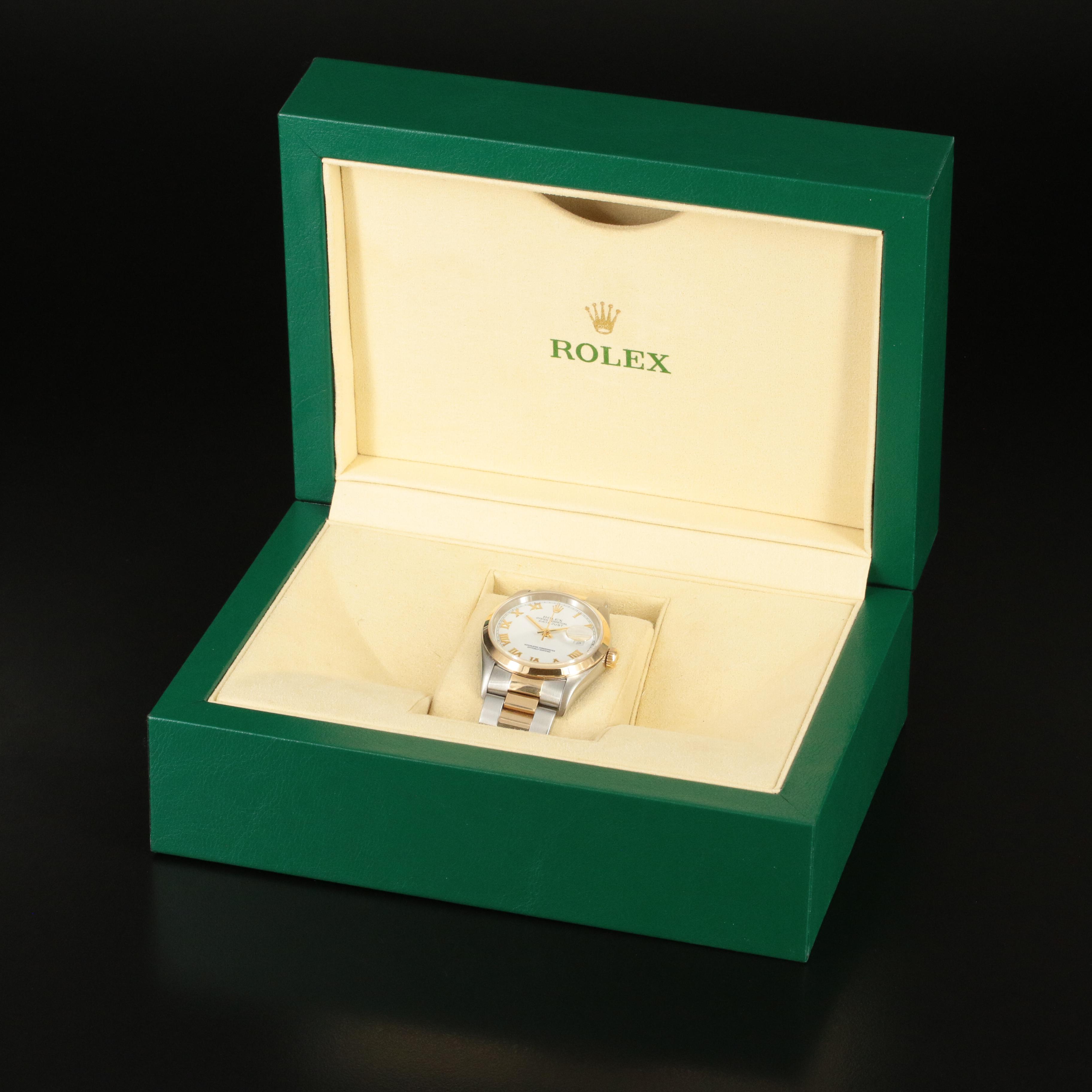 2001 Rolex Oyster Perpetual Datejust Watch