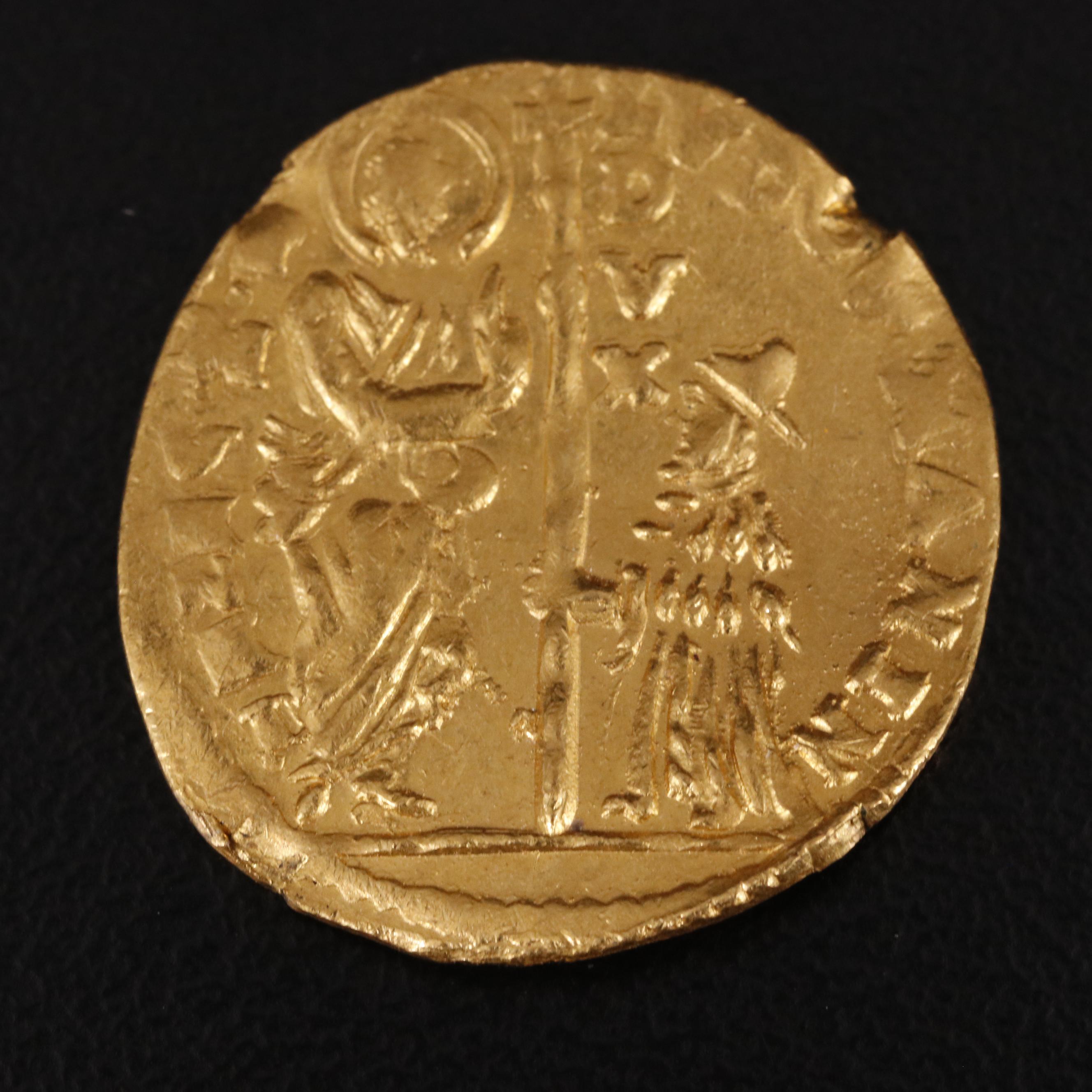 Italian States Venetian Zecchino Gold Coin