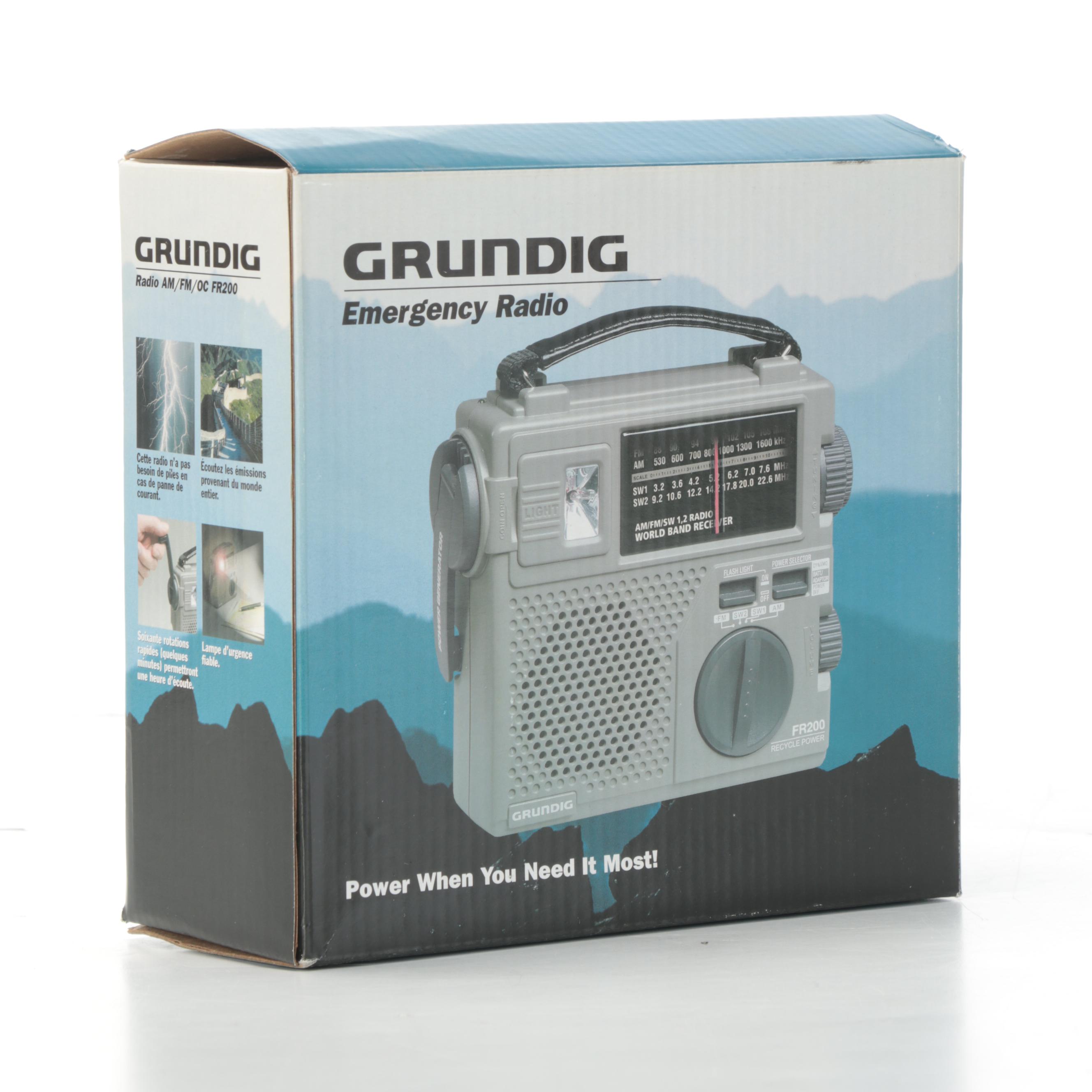 Grundig Emergency Radio With Iridium Extreme Satellite Phone