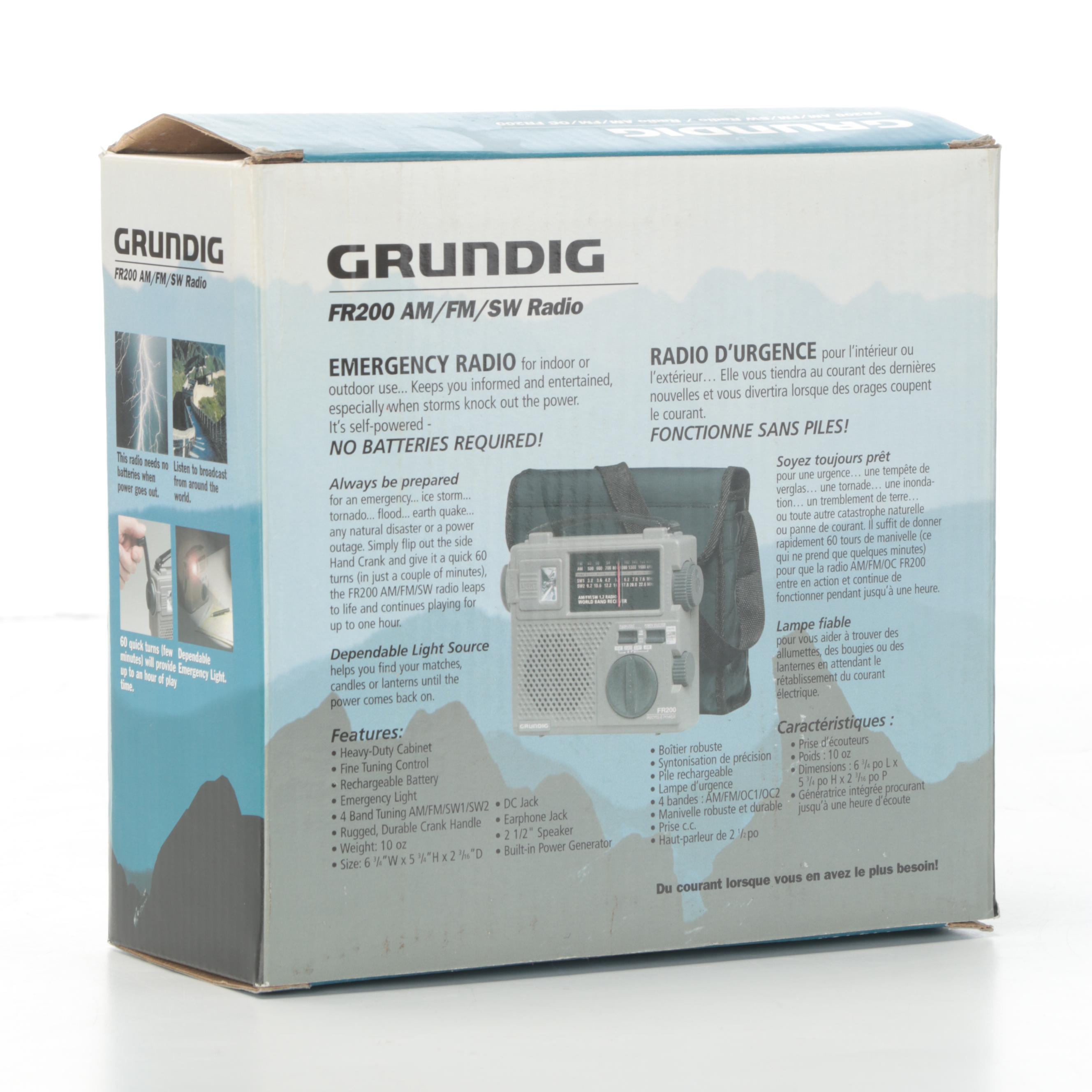 Grundig Emergency Radio With Iridium Extreme Satellite Phone
