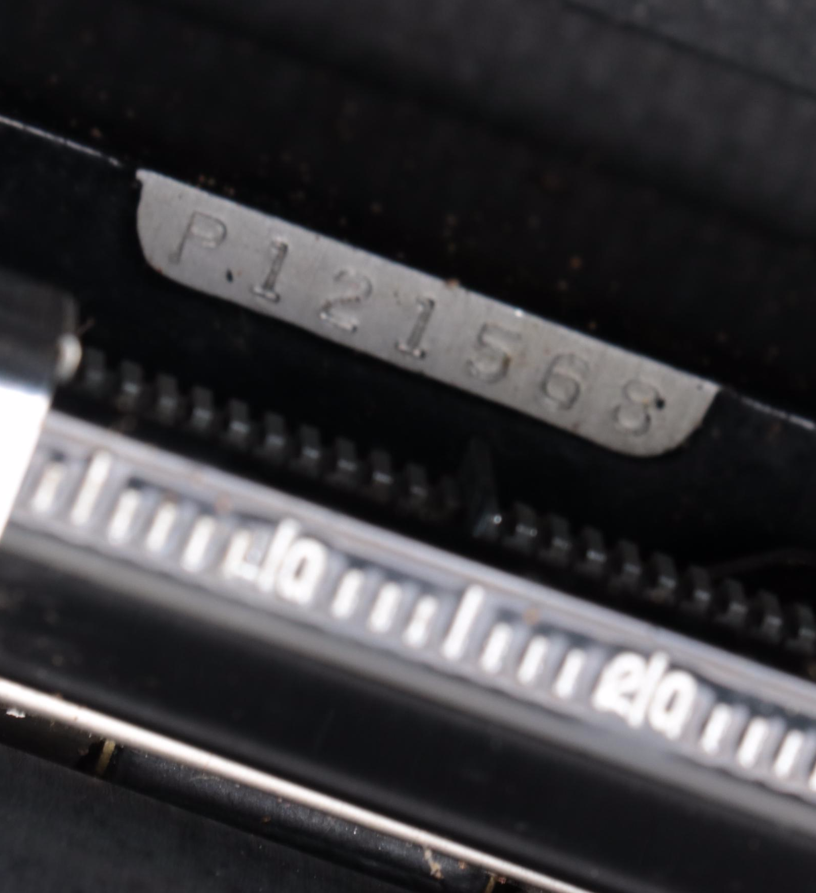 Remington Rand Model 1 Portable Typewriter and Case