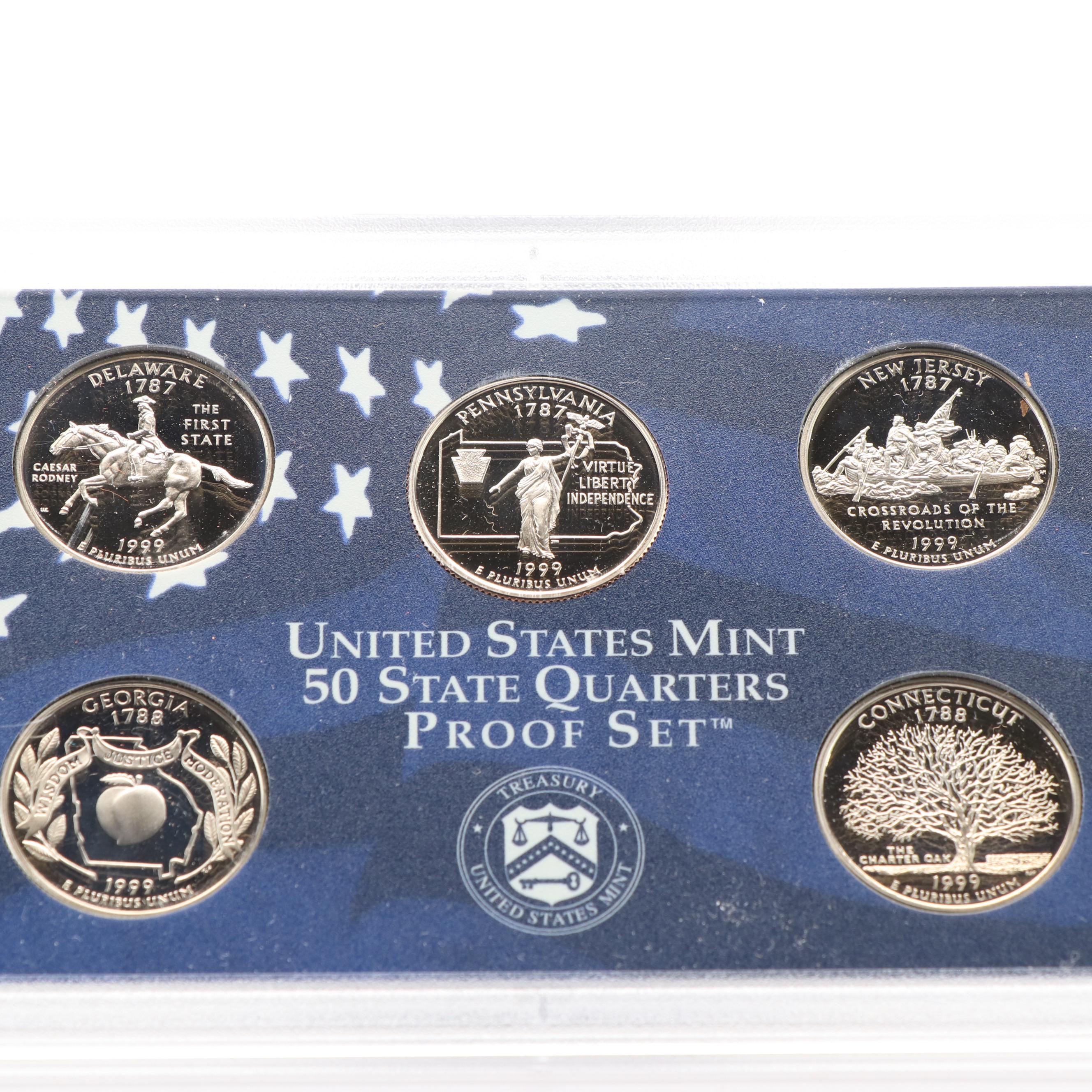 Group of Nineteen Different Modern U.S. Proof Sets