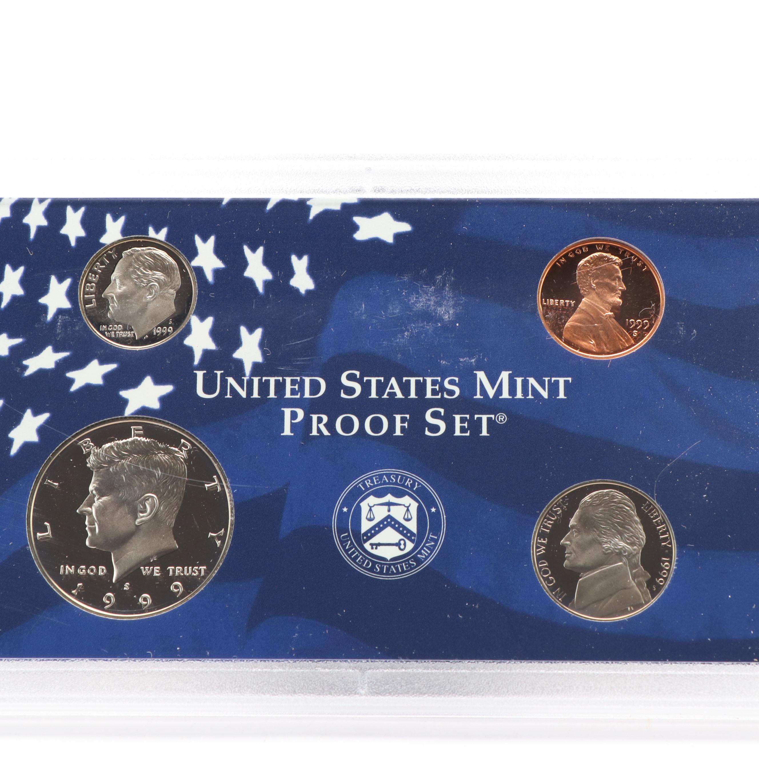 Group of Nineteen Different Modern U.S. Proof Sets