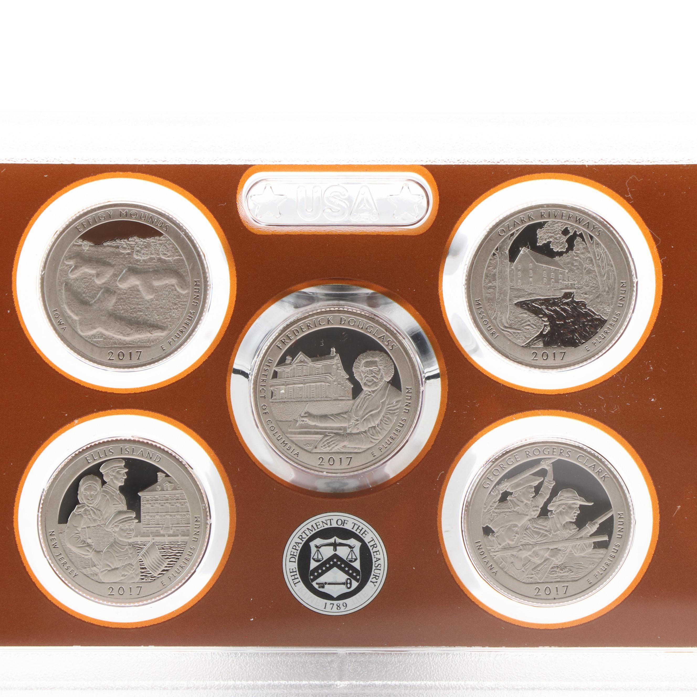 Group of Nineteen Different Modern U.S. Proof Sets