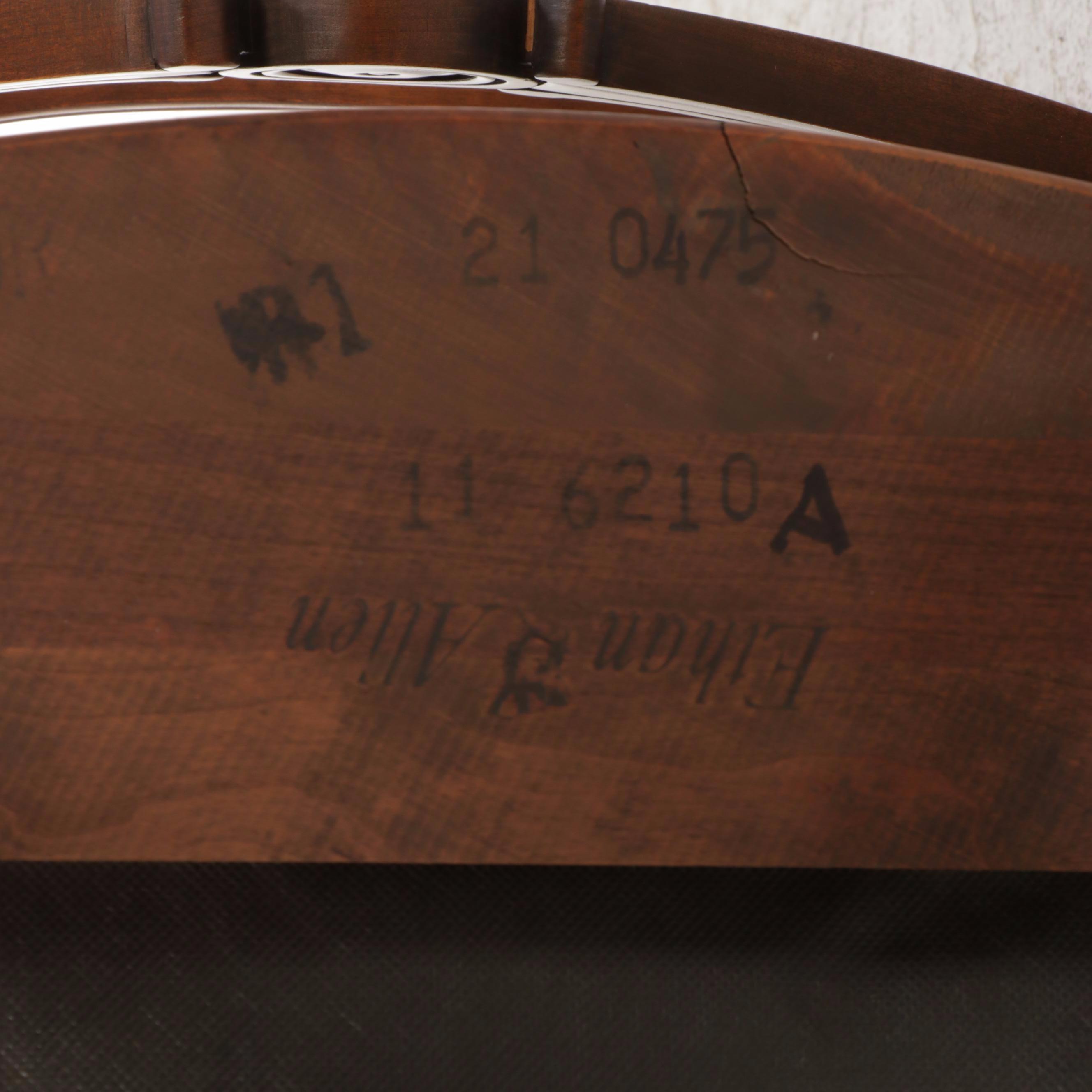 Ethan Allen Queen Anne Style Table and Six Ethan Allen Federal Style Chairs