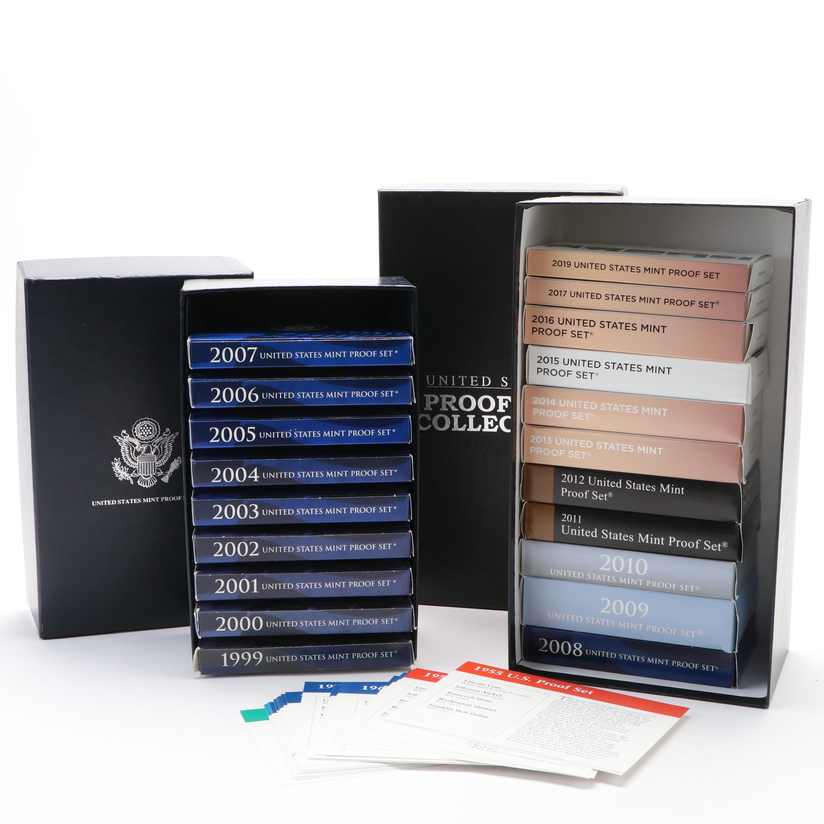 Group of Twenty Different Modern U.S. Proof Sets