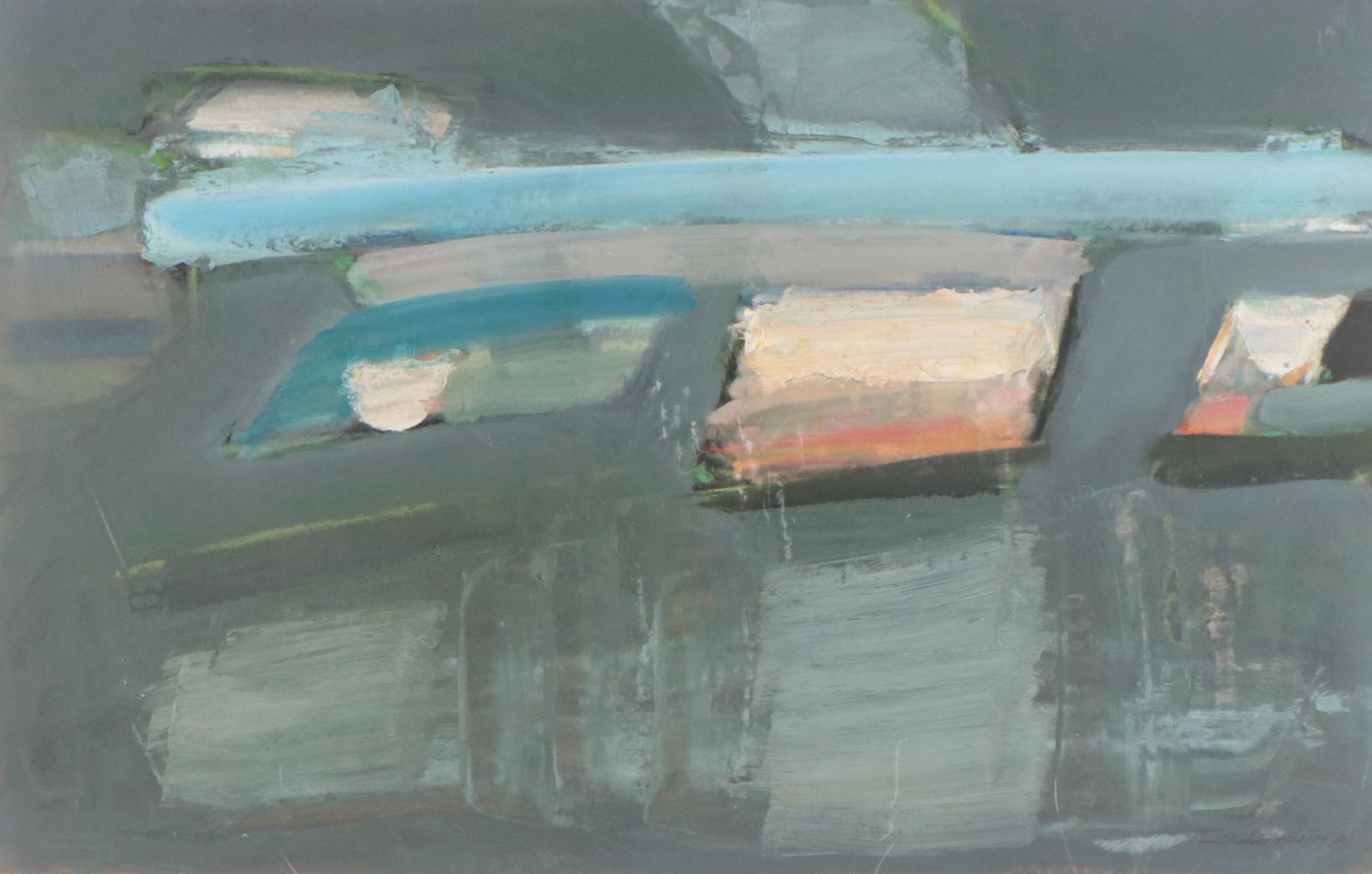 Abstract Oil Painting, 1984