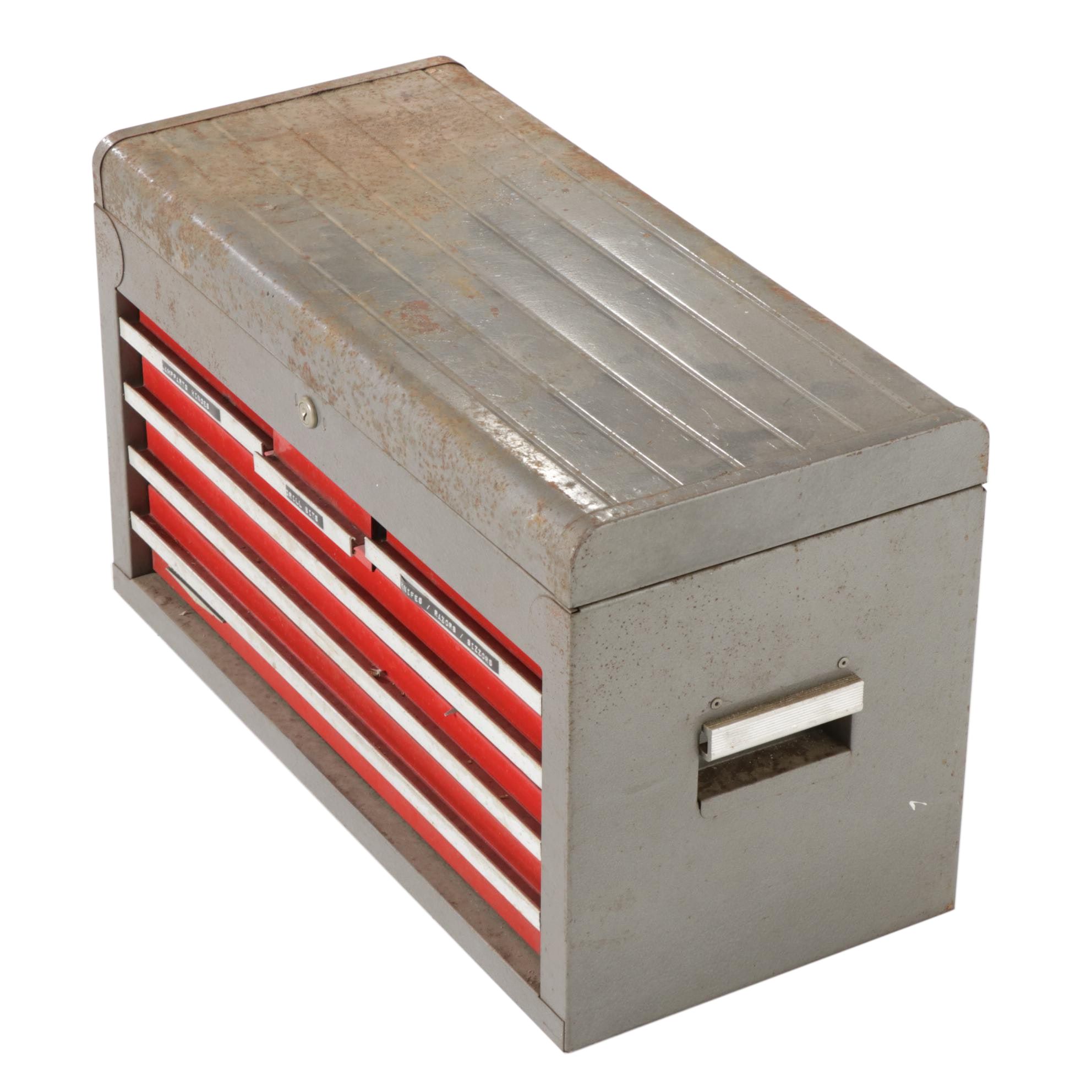 Craftsman Metal Lift-Top Six-Drawer Tool Chest with Caddy
